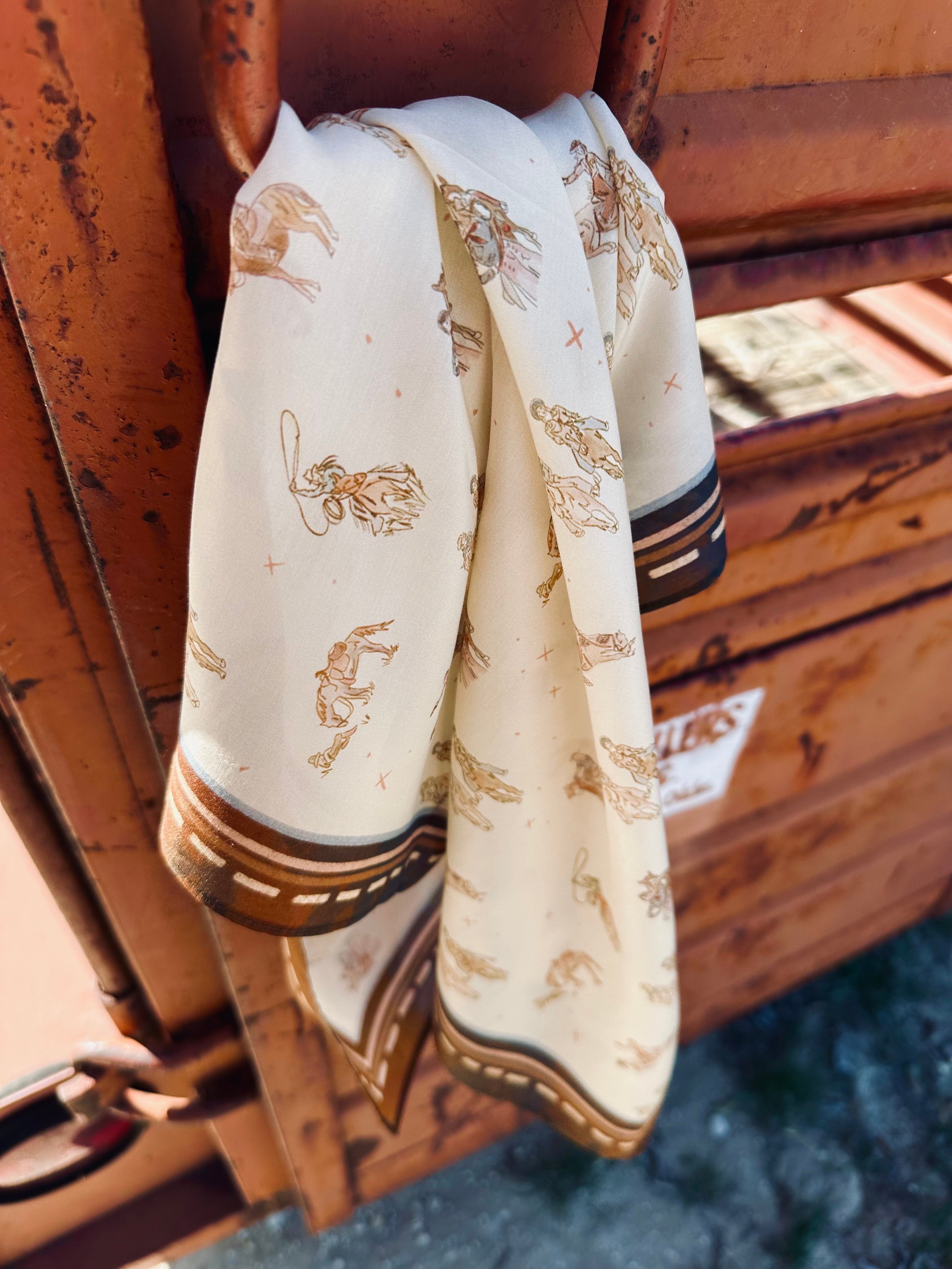 Image of Saddle Club Silk Western Wild Rag Scarf