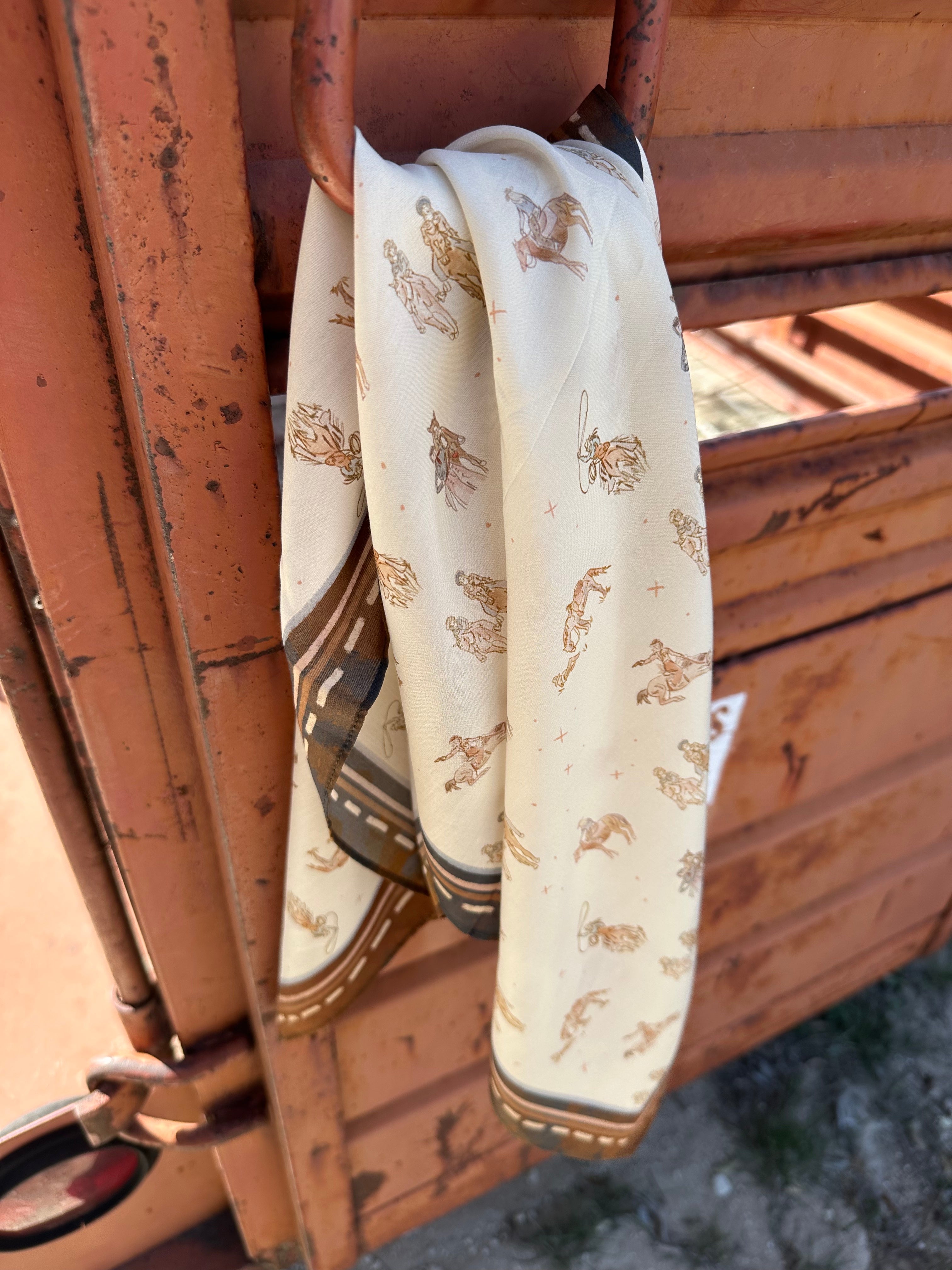 Image of Saddle Club Silk Western Wild Rag Scarf