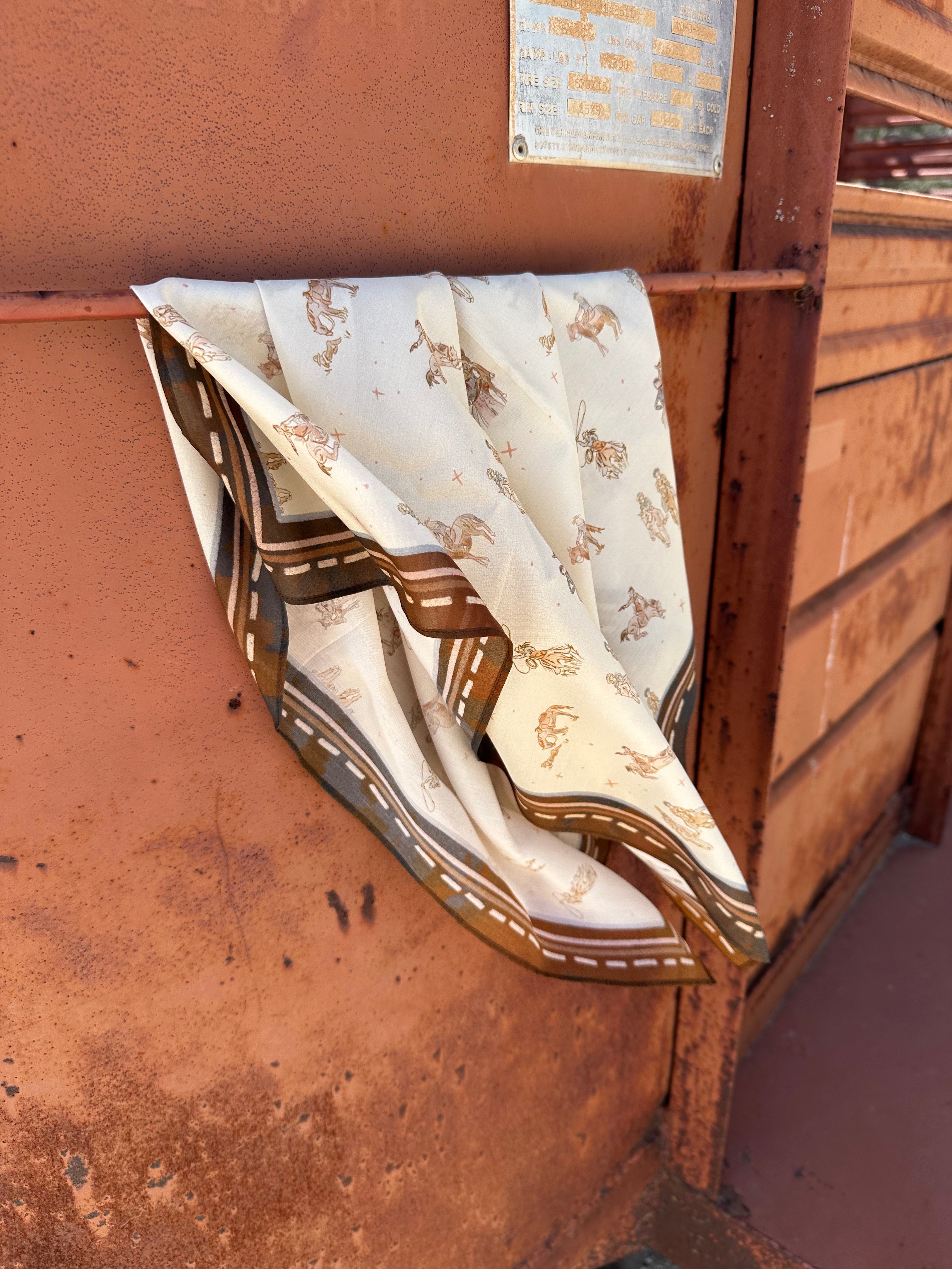 Image of Saddle Club Silk Western Wild Rag Scarf