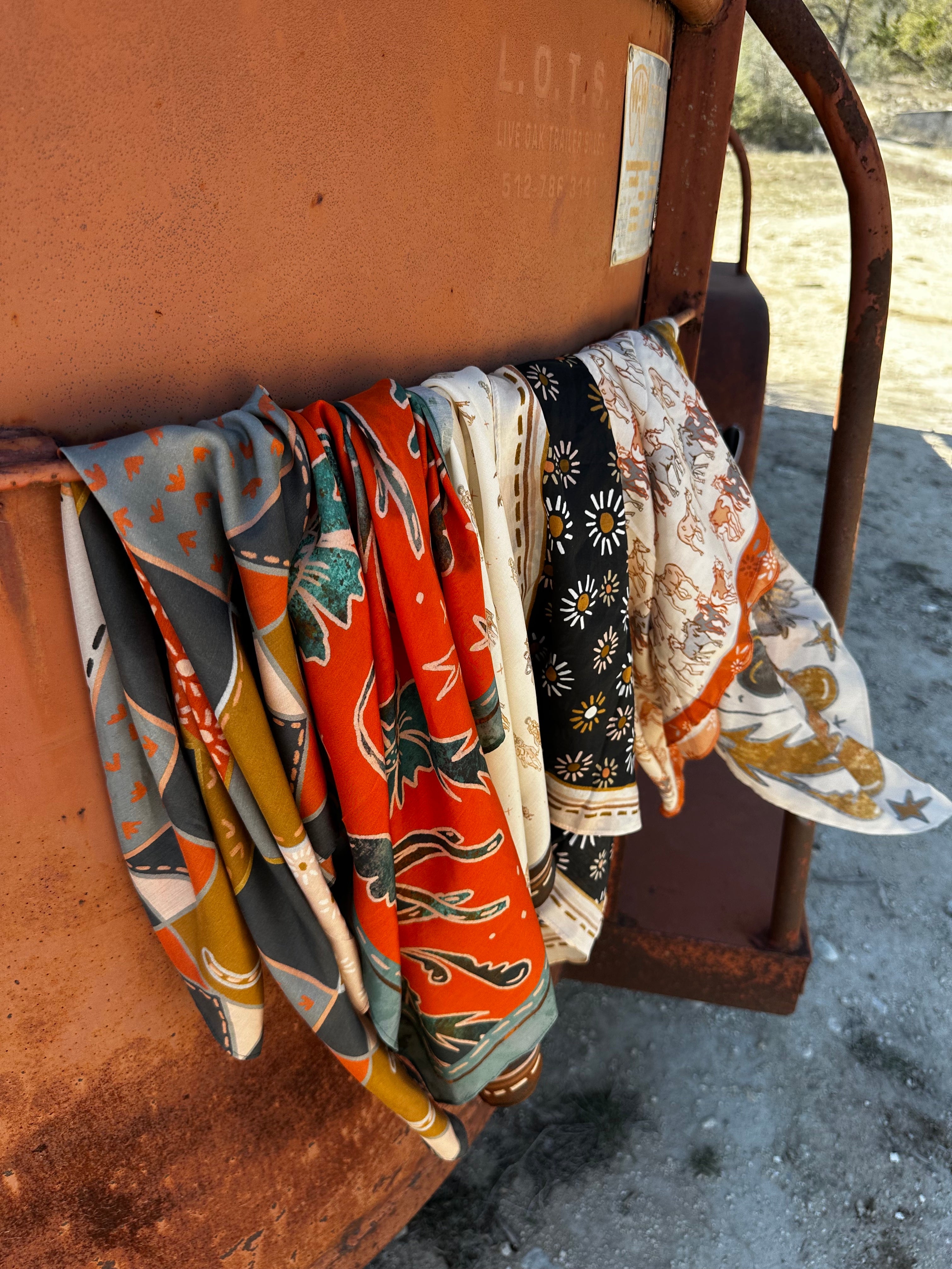 Image of Saddle Club Silk Western Wild Rag Scarf