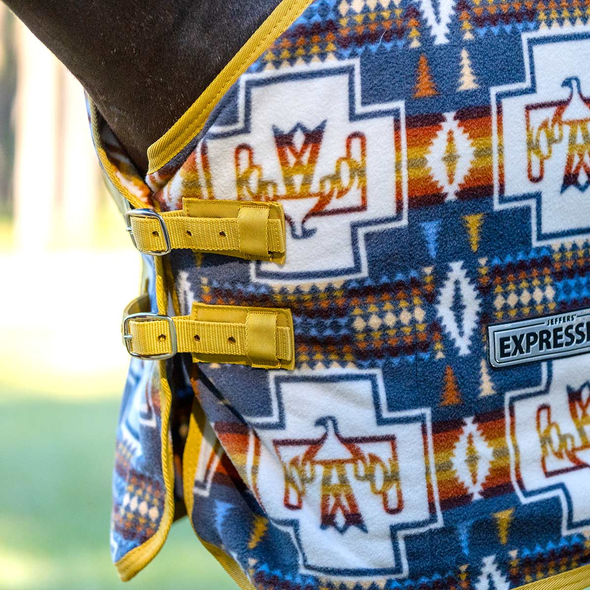 Image of Jeffers Expression Standard Neck Fleece Horse Cooler