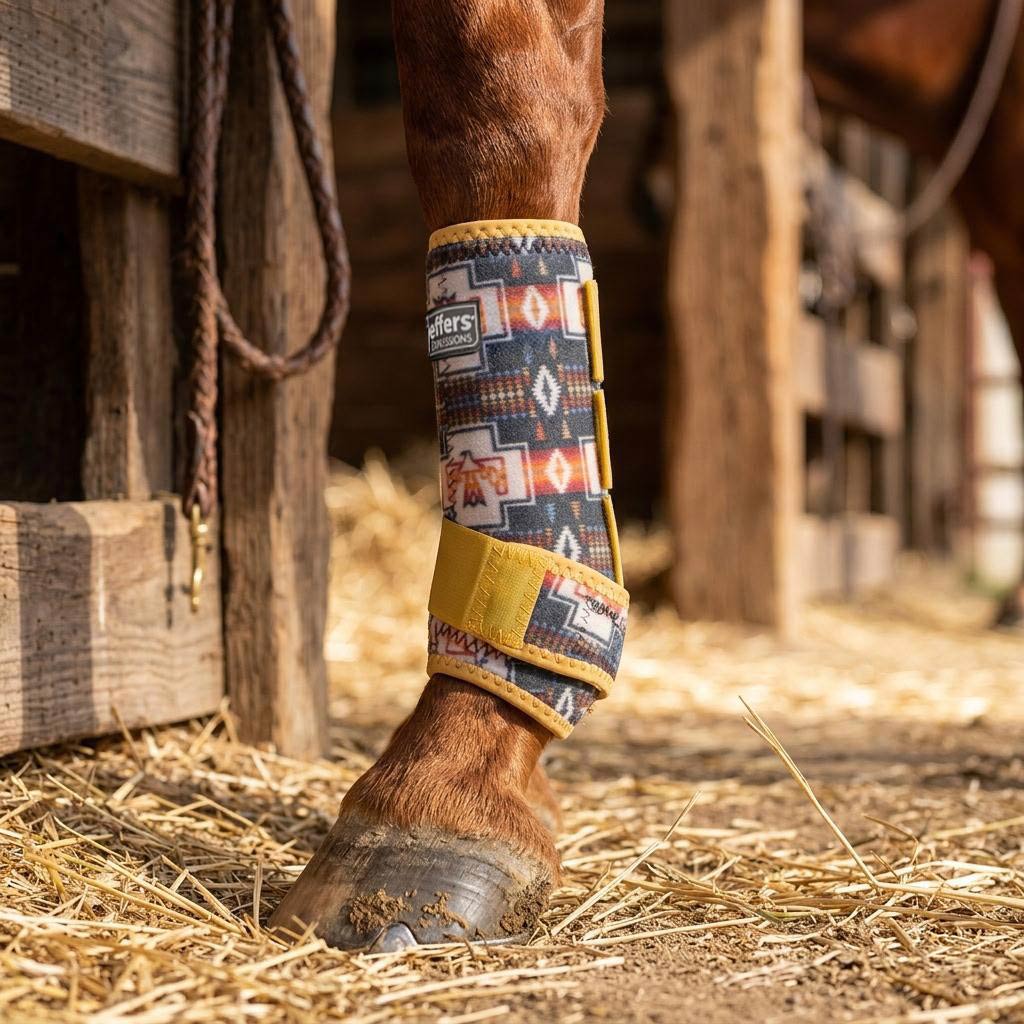 Image of Jeffers Expression Protective Boots for Horses