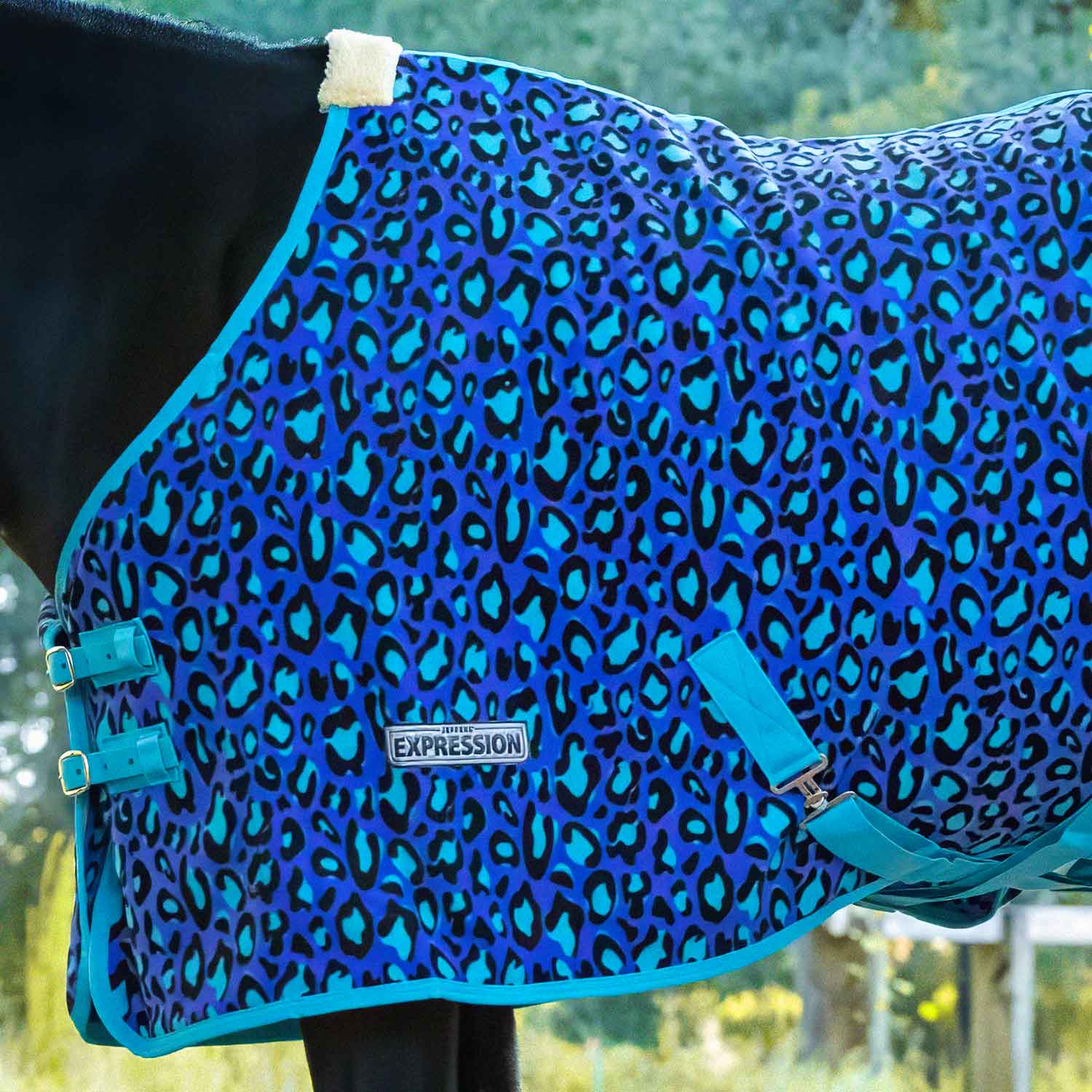 Image of Jeffers Expression Standard Neck Fleece Horse Cooler