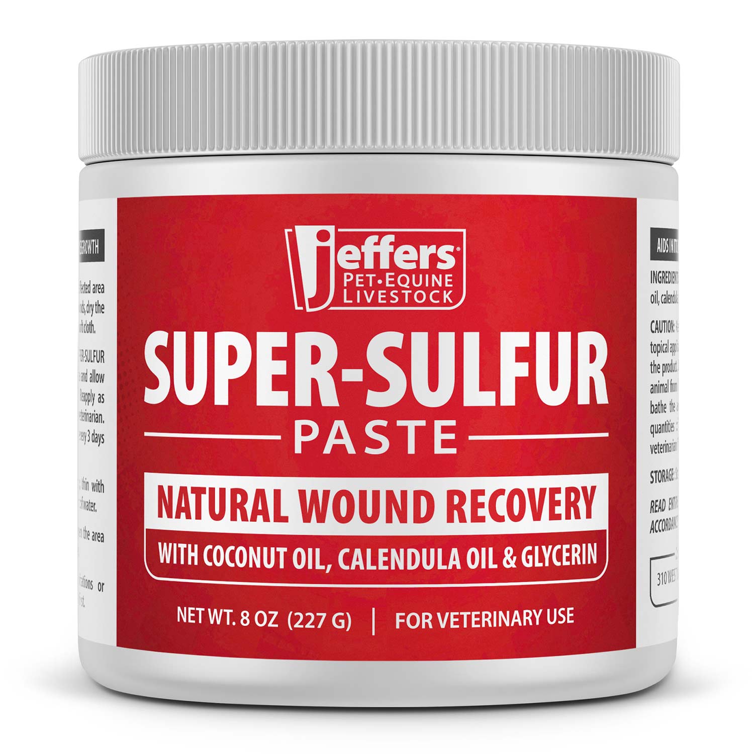 Image of Jeffers Super-Sulfur Skin & Wound Healing Paste for Pets, Horses, & Livestock
