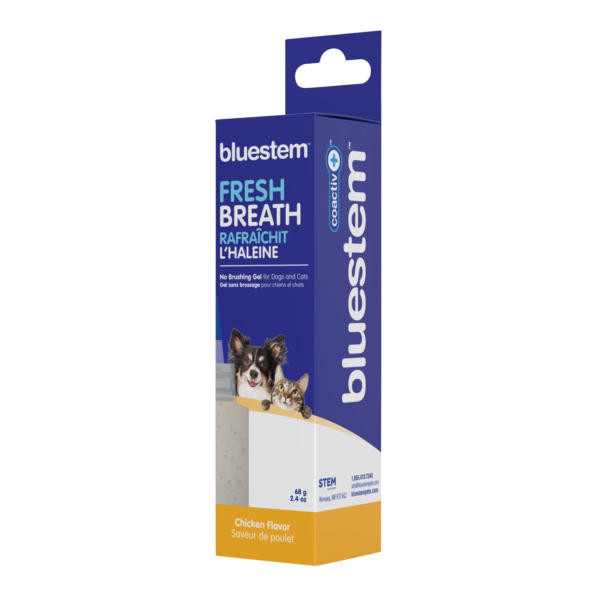 Image of bluestem Coactiv+ No Brushing Dental Gel for Dogs & Cats
