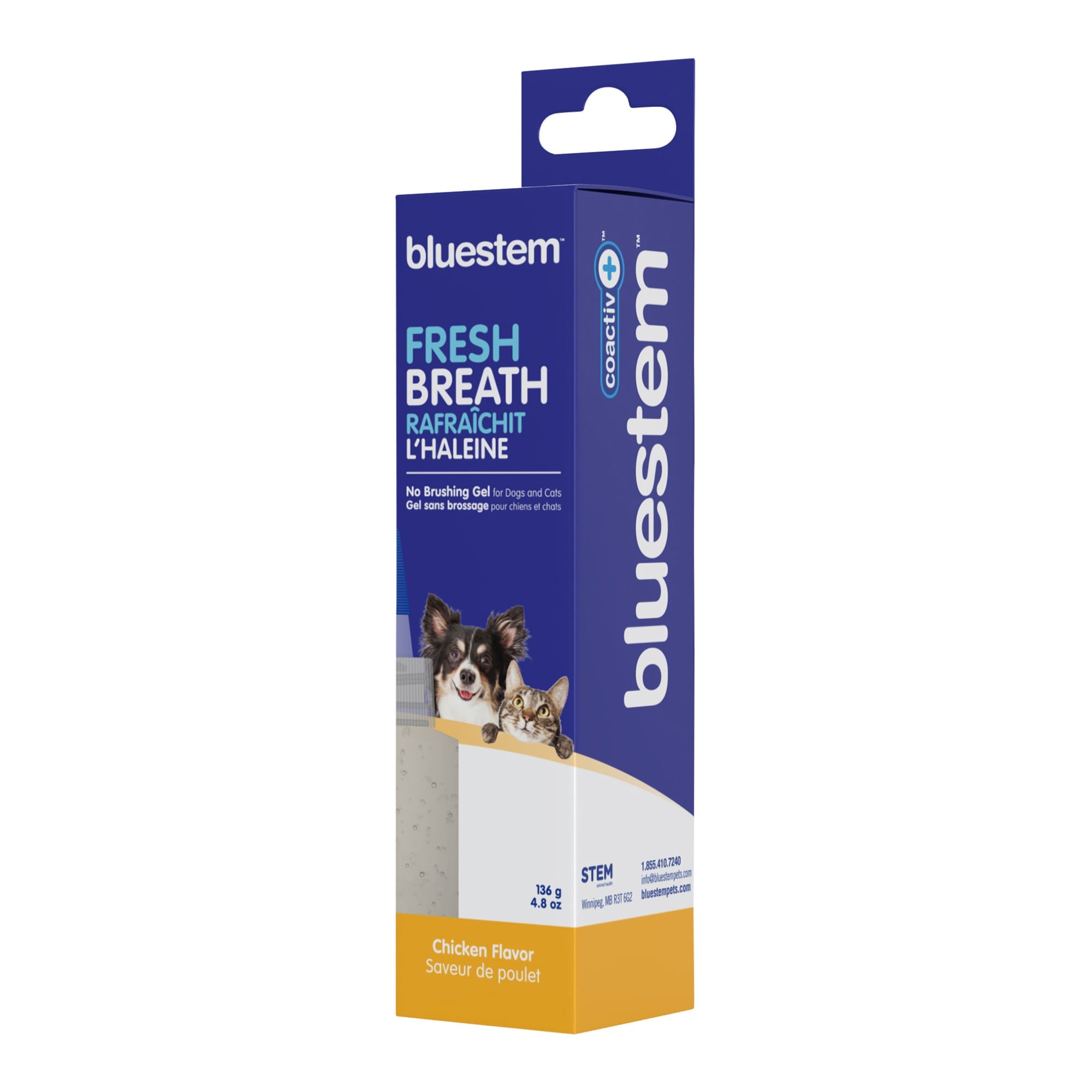 Image of bluestem Coactiv+ No Brushing Dental Gel for Dogs & Cats