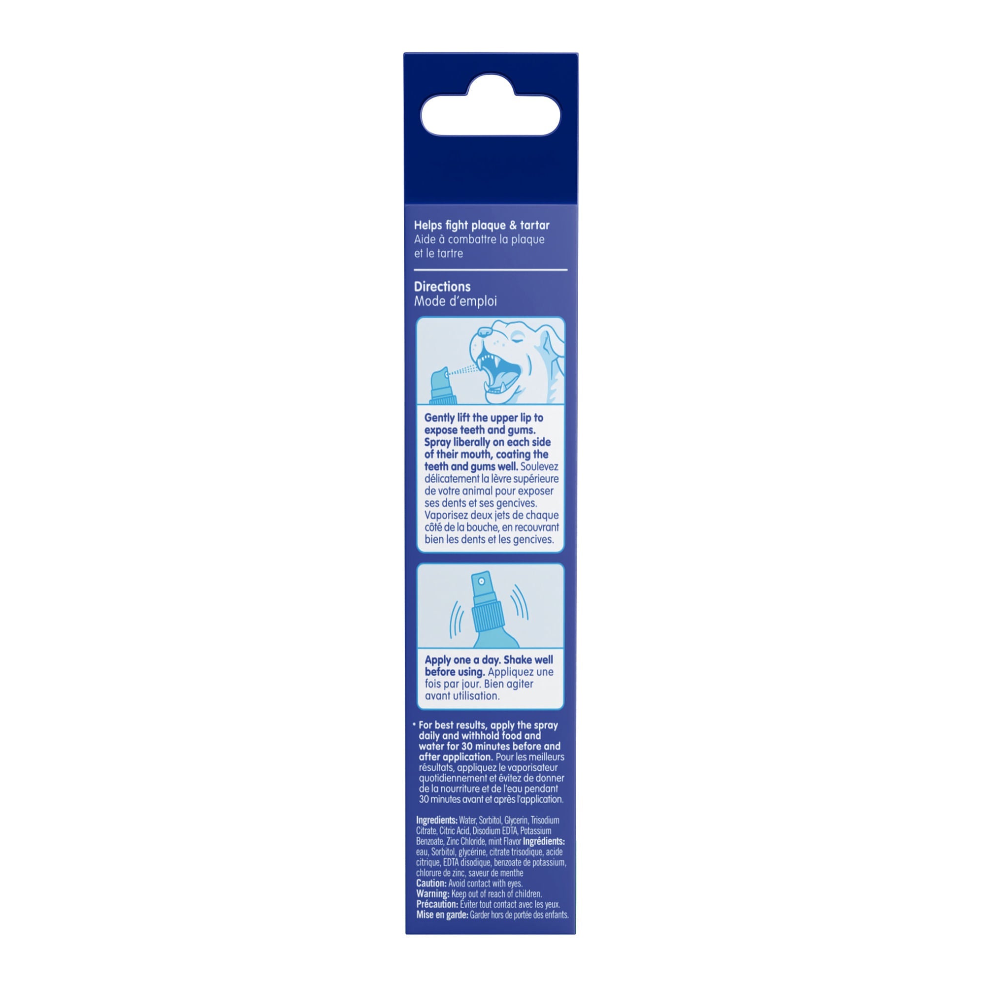 Image of bluestem Oral Care Dog Spray, Mint, 4 fl oz
