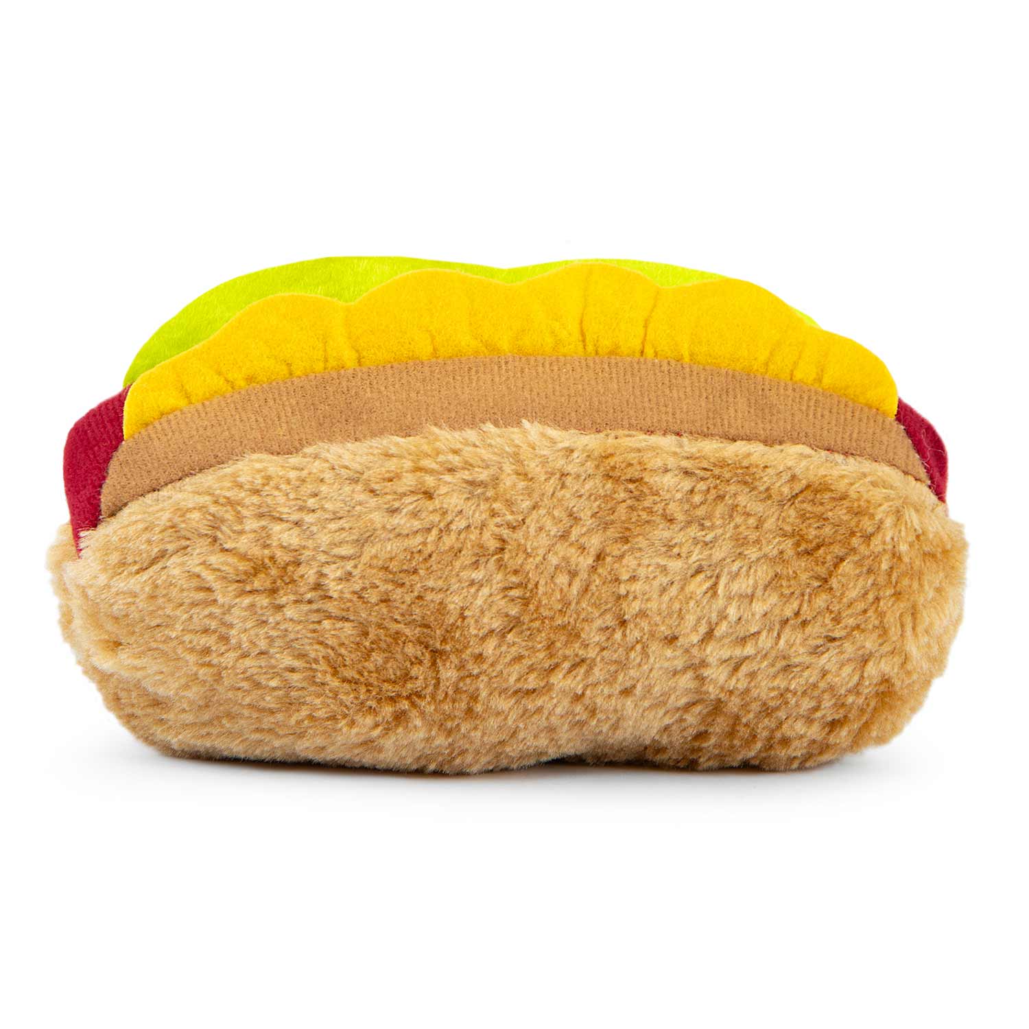 Image of Jeffers American Grill Time Plush Squeaker Dog Toys - Hamburger or Hot Dog