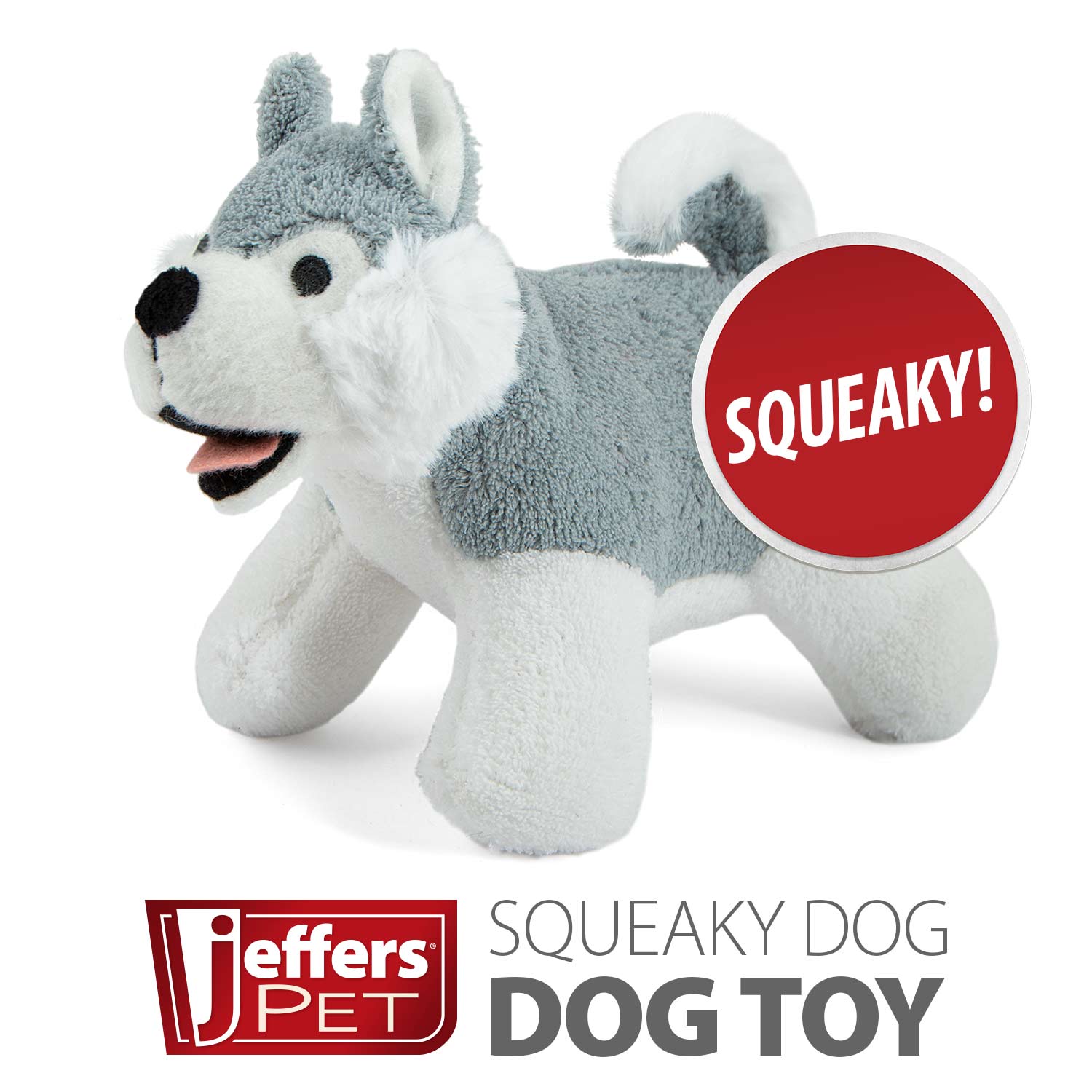 Image of Jeffers Animal Cuddlers Plush Squeaky Dog Toys
