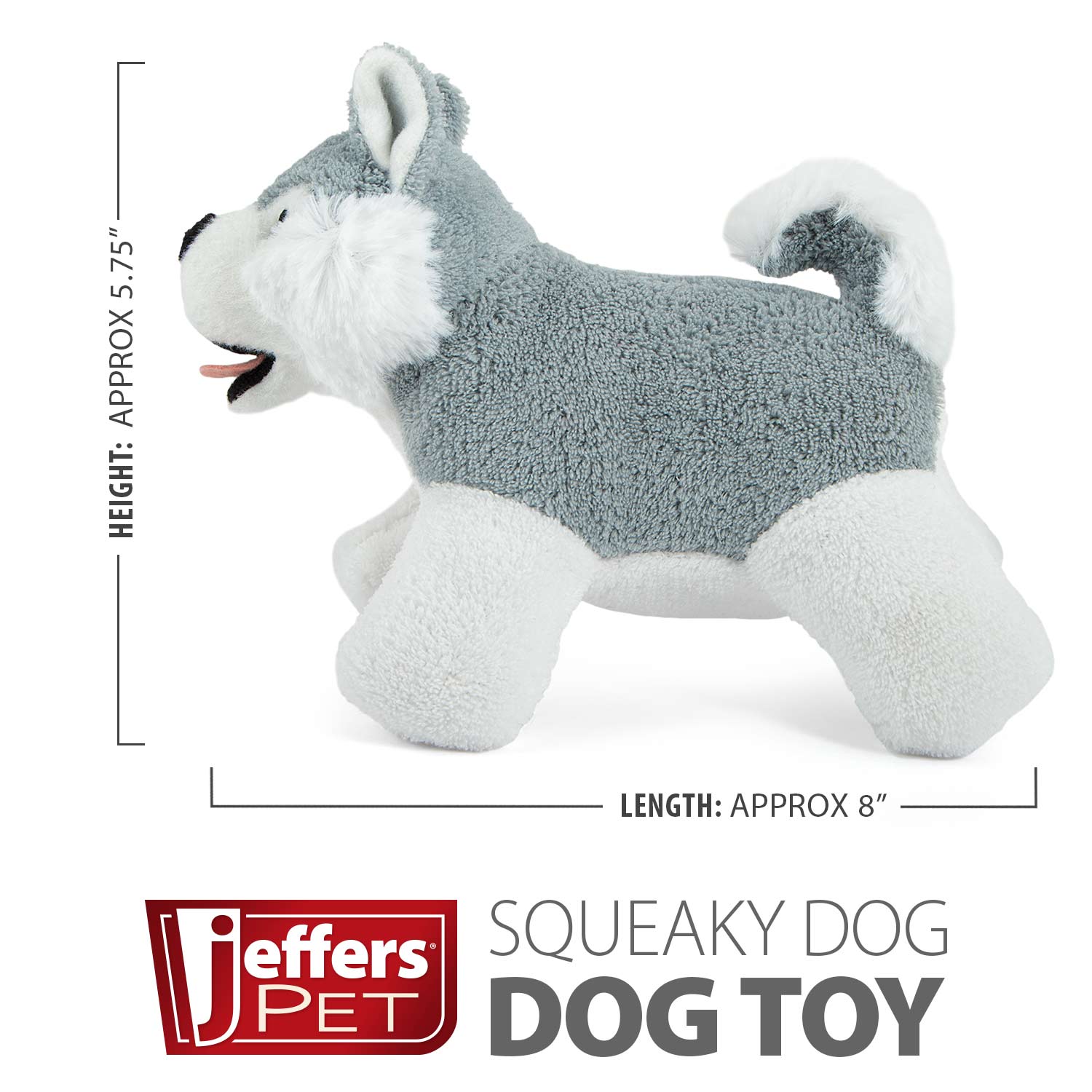 Image of Jeffers Animal Cuddlers Plush Squeaky Dog Toys