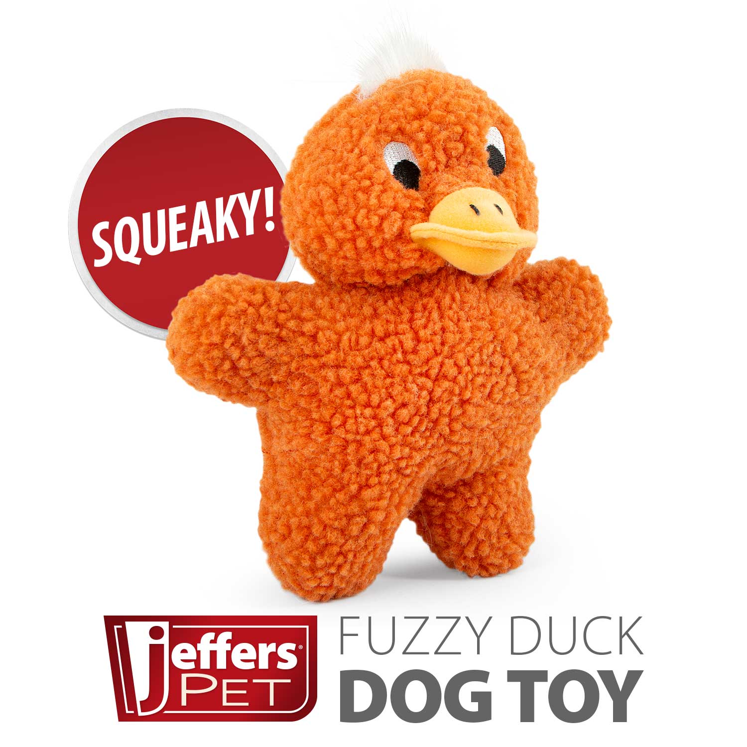 Image of Jeffers Animal Fuzzies Plush Squeaker Dog Toys
