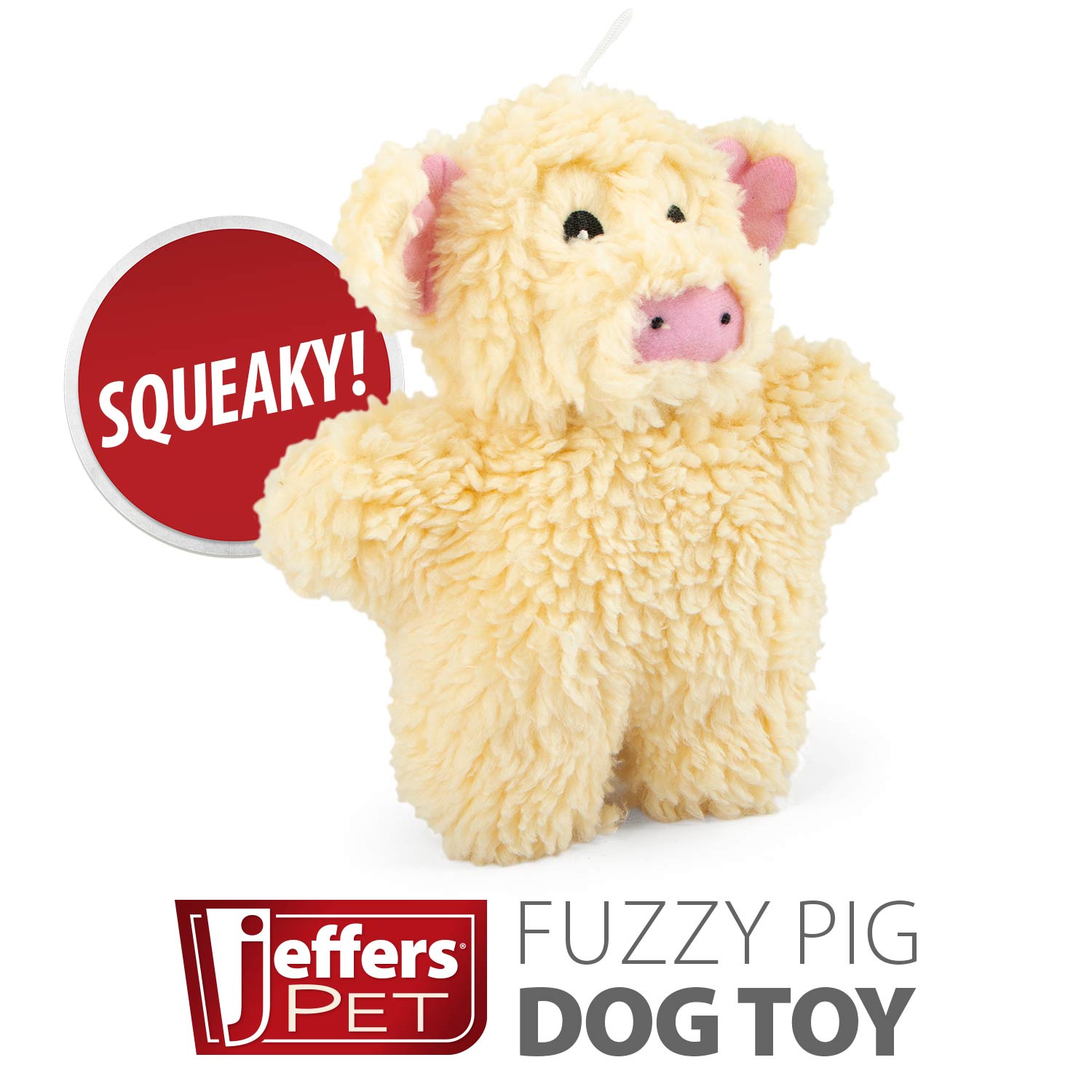 Image of Jeffers Animal Fuzzies Plush Squeaker Dog Toys