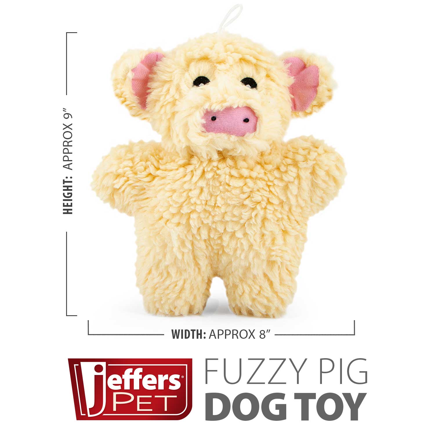Image of Jeffers Animal Fuzzies Plush Squeaker Dog Toys