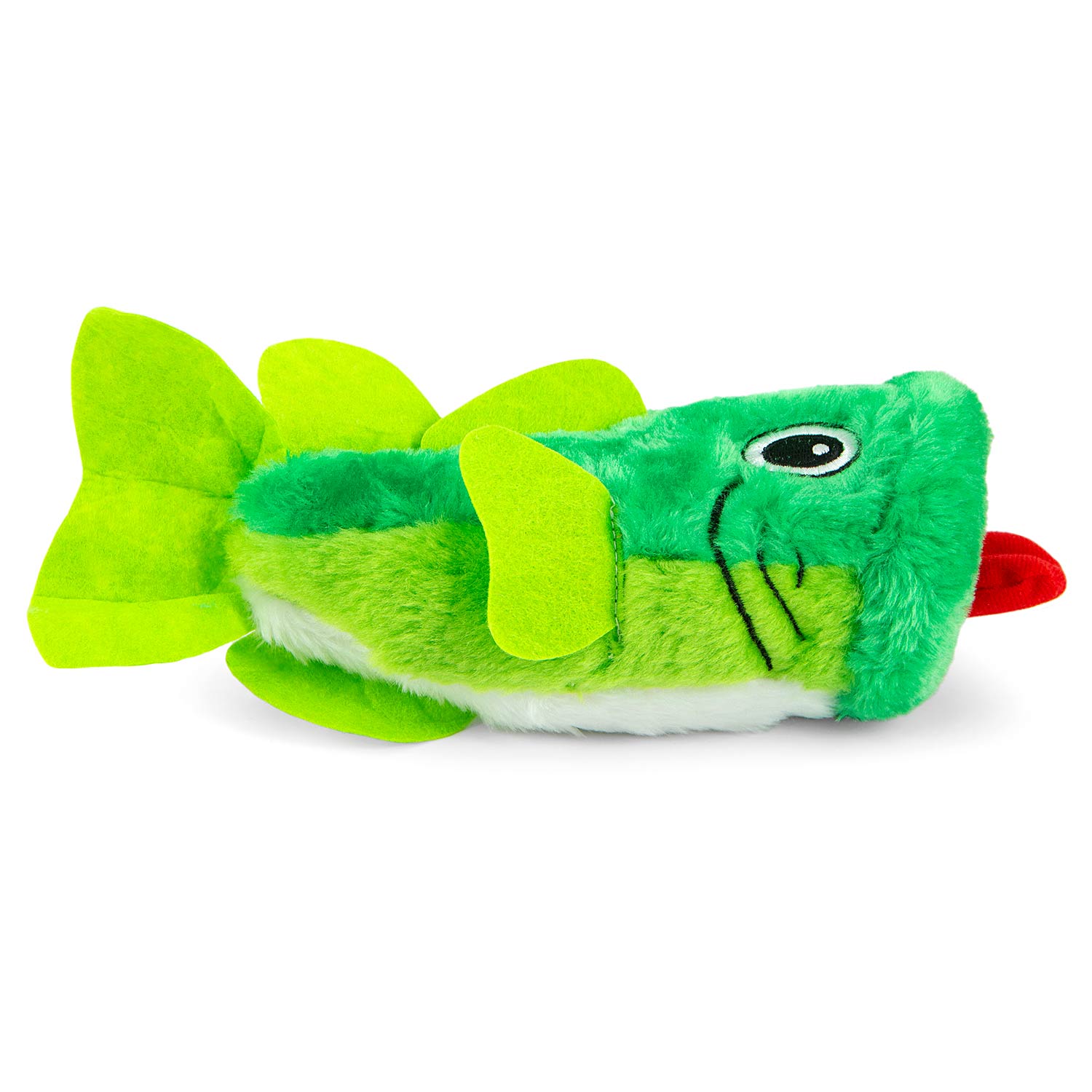 Image of Jeffers Big Mouth Bass Plush Squeaker Dog Toy