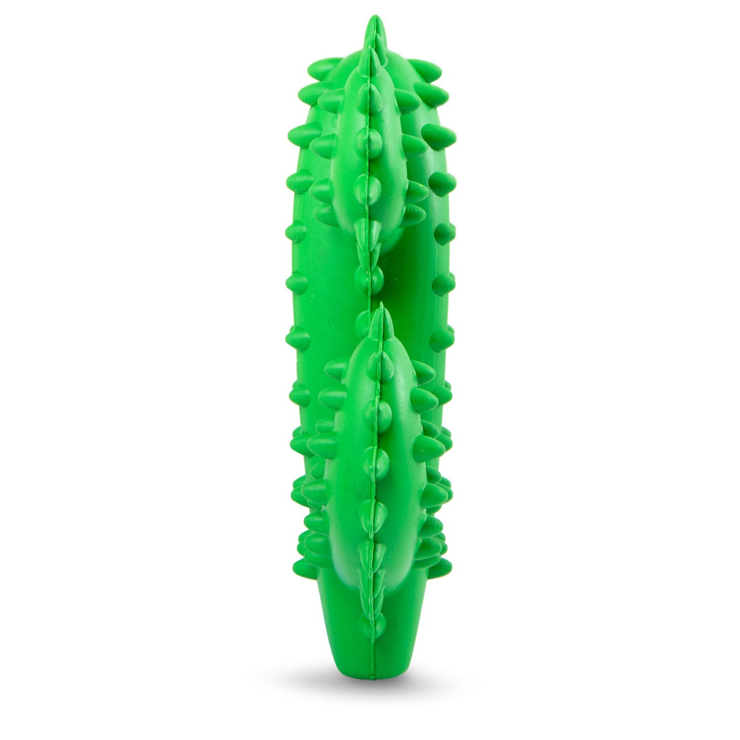 Image of Jeffers Cactus Natural Rubber Dental Chew Toy for Dogs for Healthy Chewing Habits