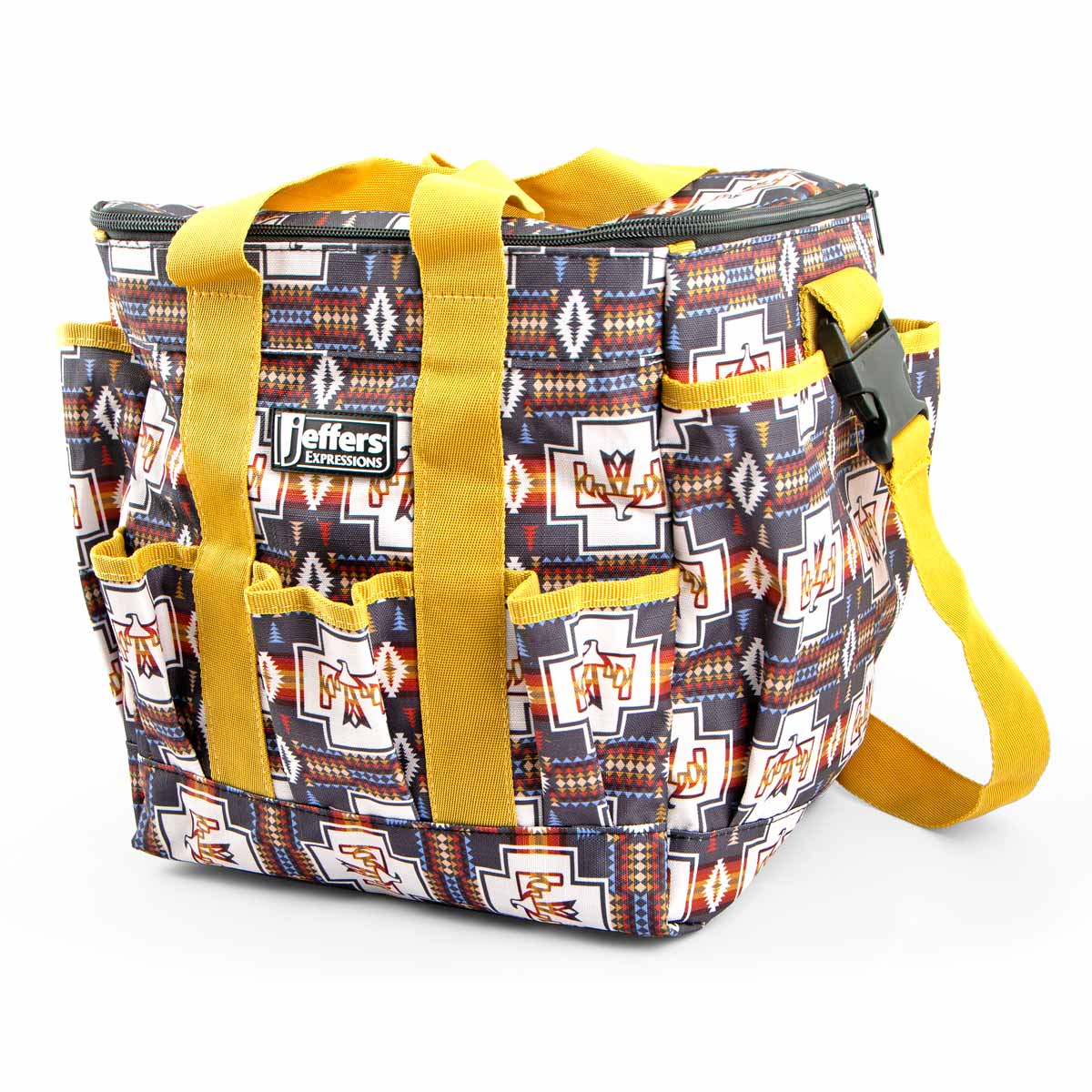 Image of Jeffers Expression Deluxe Horse Grooming Bag with Adjustable Strap