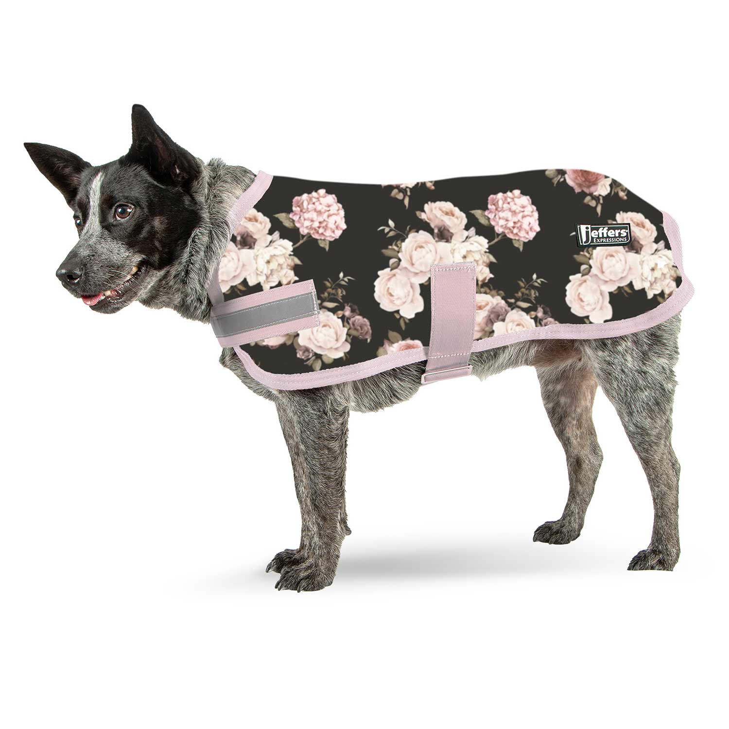 Image of Jeffers Expression Moisture-Wicking Fleece Dog Coat