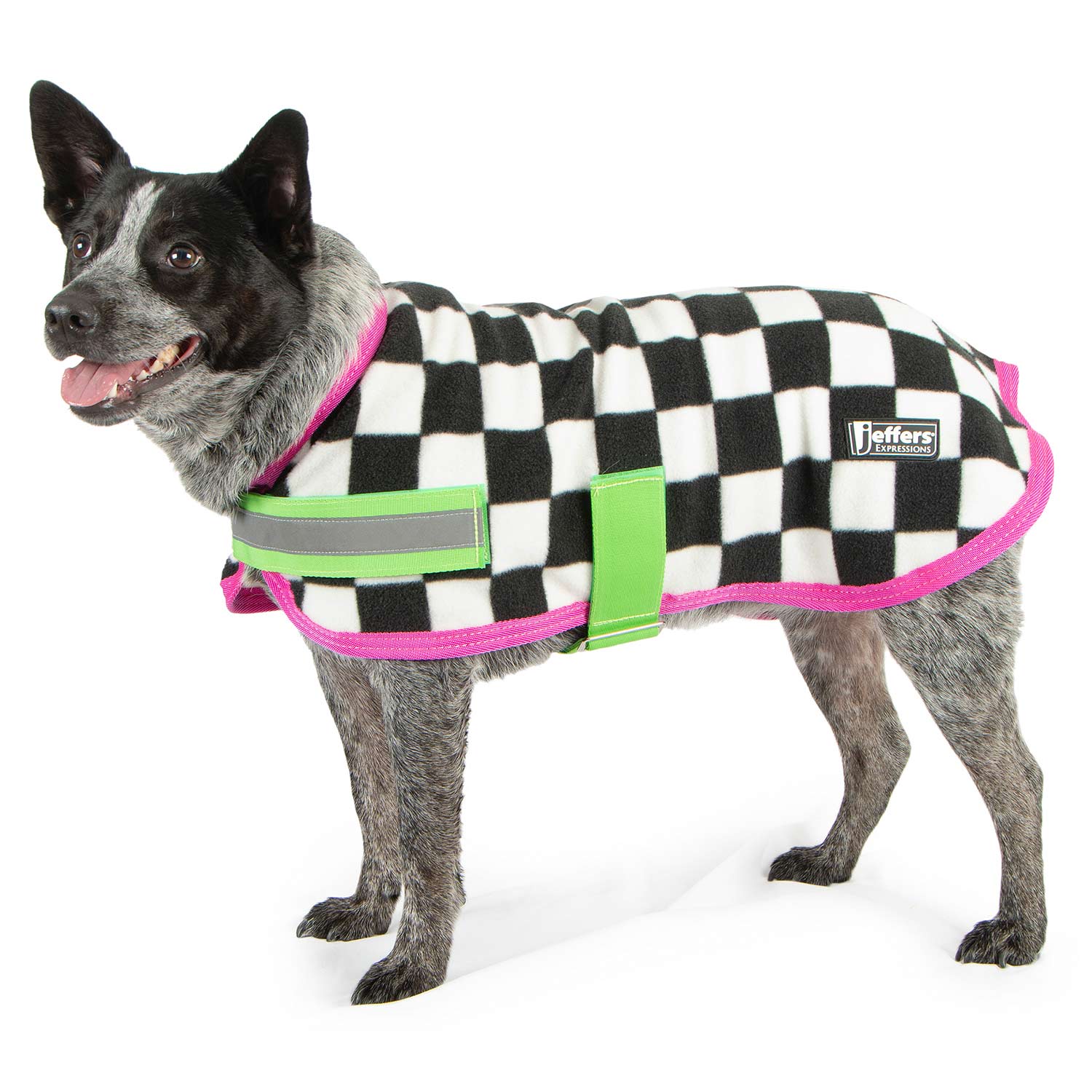 Image of Jeffers Expression Moisture-Wicking Fleece Dog Coat