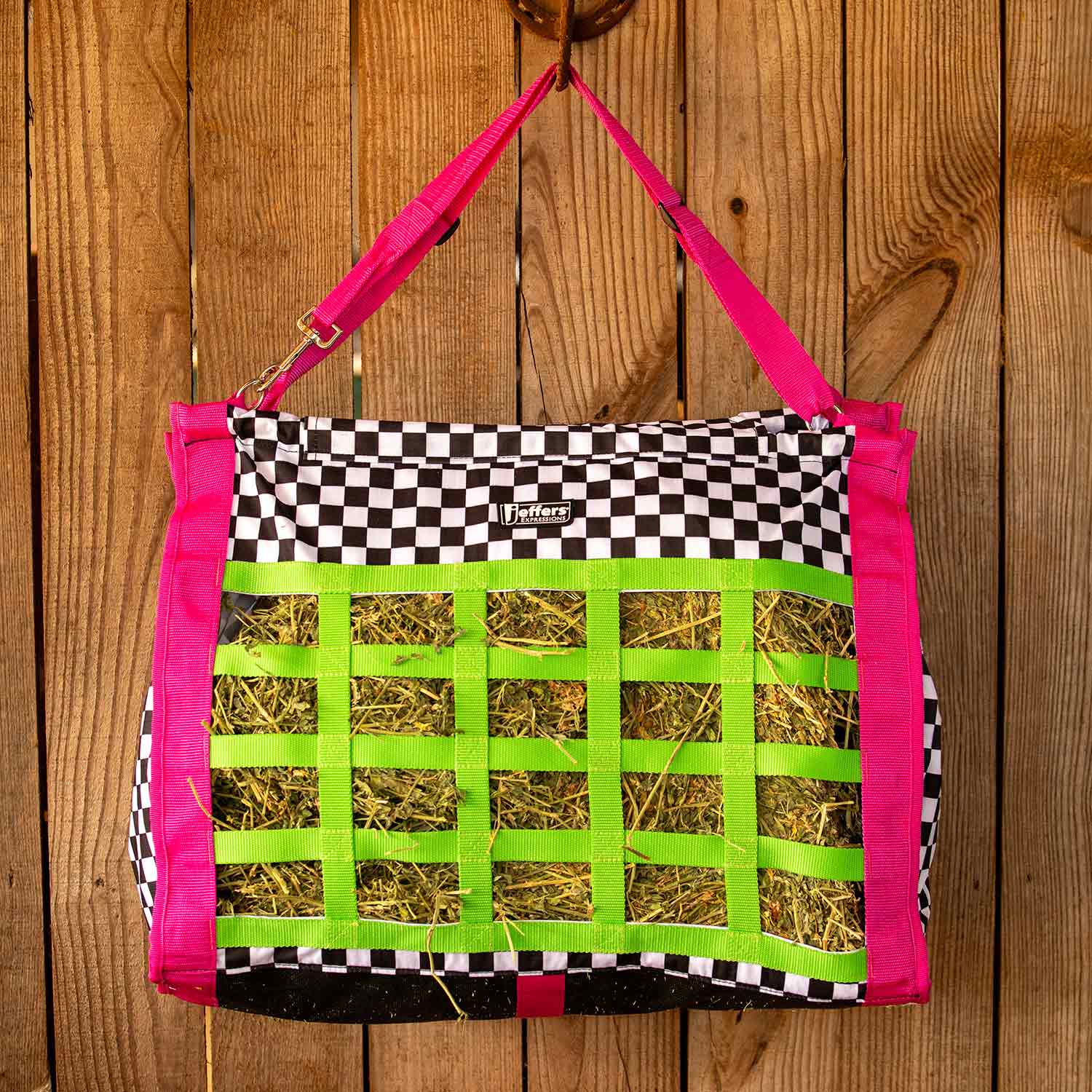 Image of Jeffers Expression Extend-Feed Hay Bag for Horses & Livestock