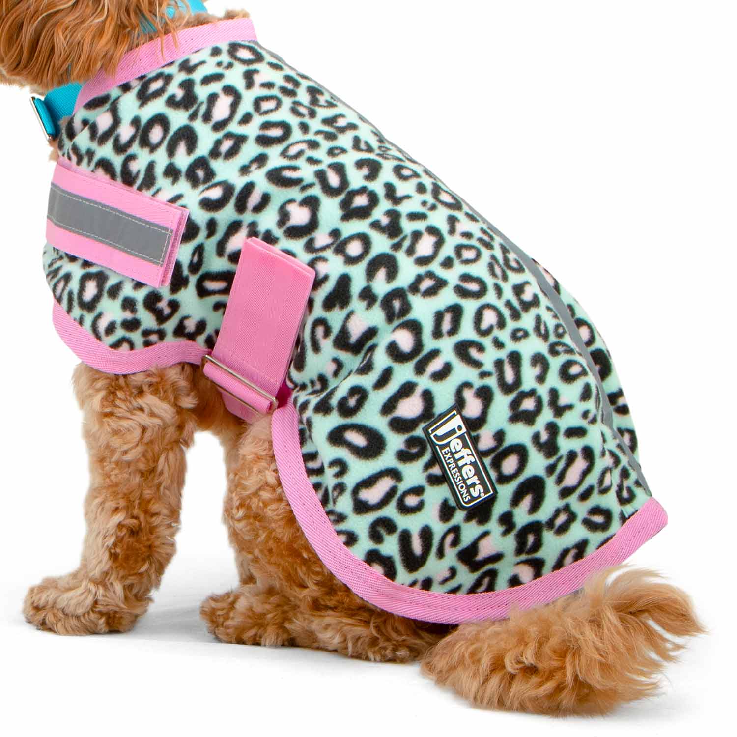 Image of Jeffers Expression Moisture-Wicking Fleece Dog Coat