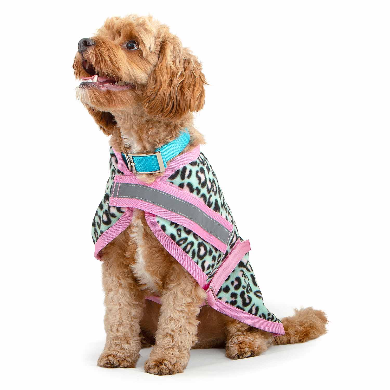 Image of Jeffers Expression Moisture-Wicking Fleece Dog Coat
