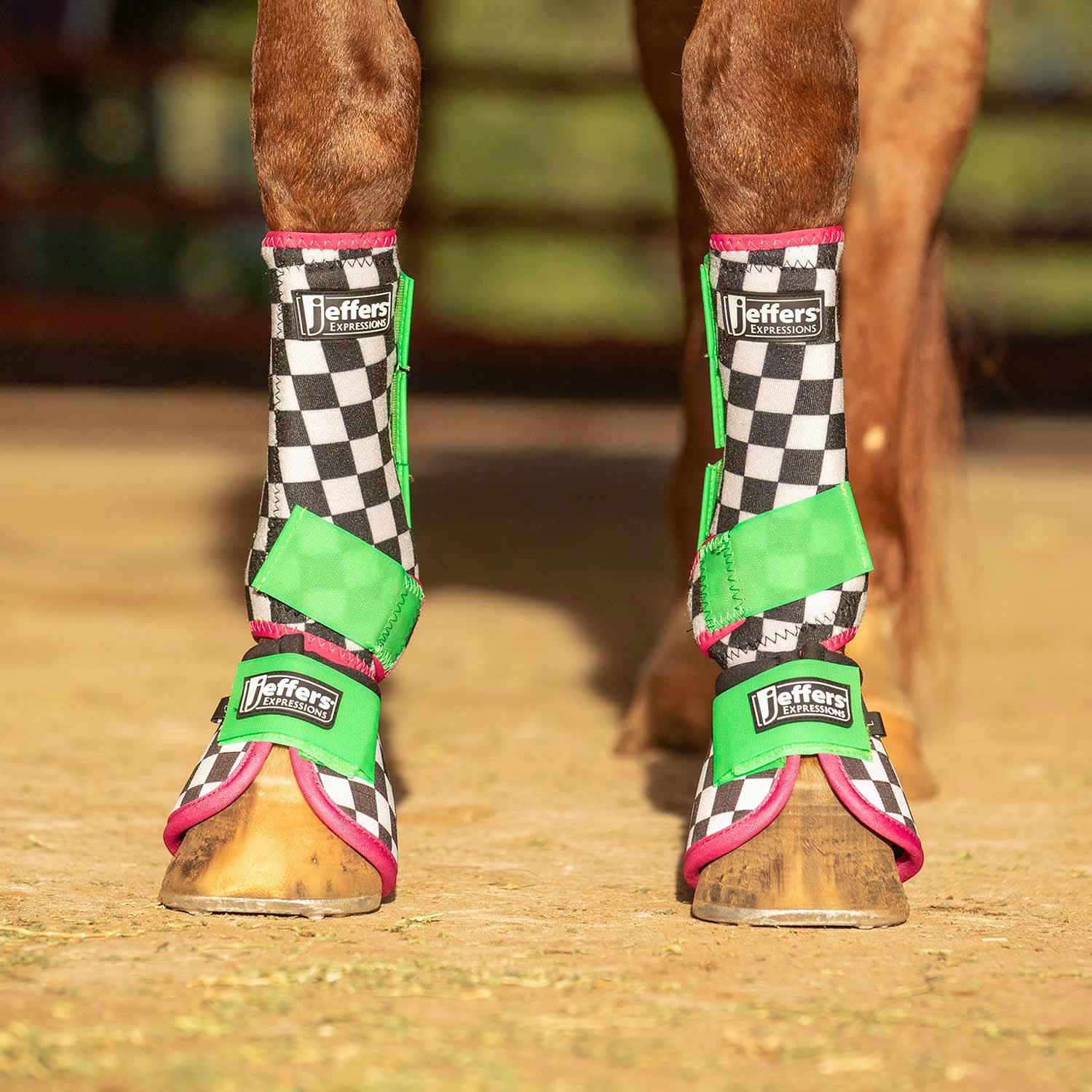 Image of Jeffers Expression Protective Boots for Horses