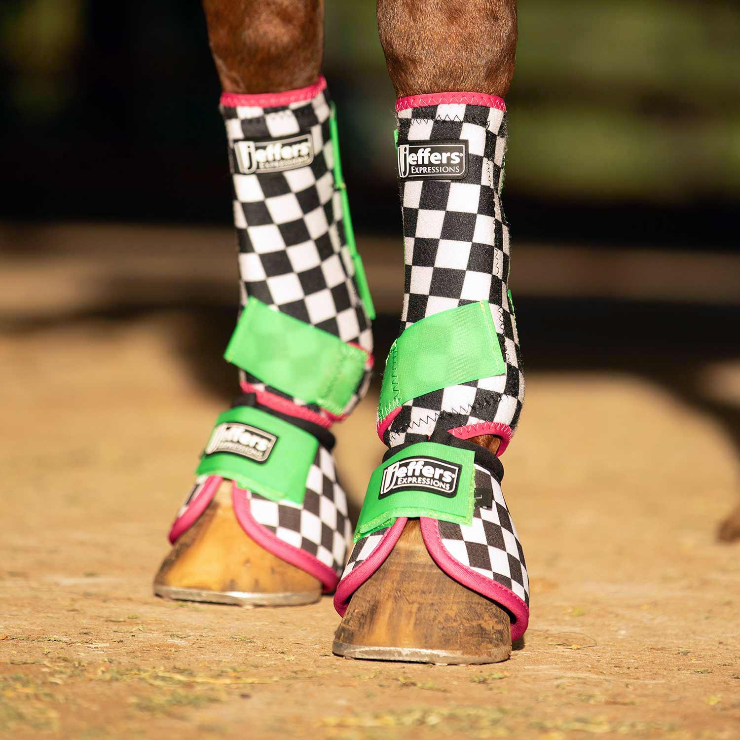 Image of Jeffers Expression Protective Boots for Horses