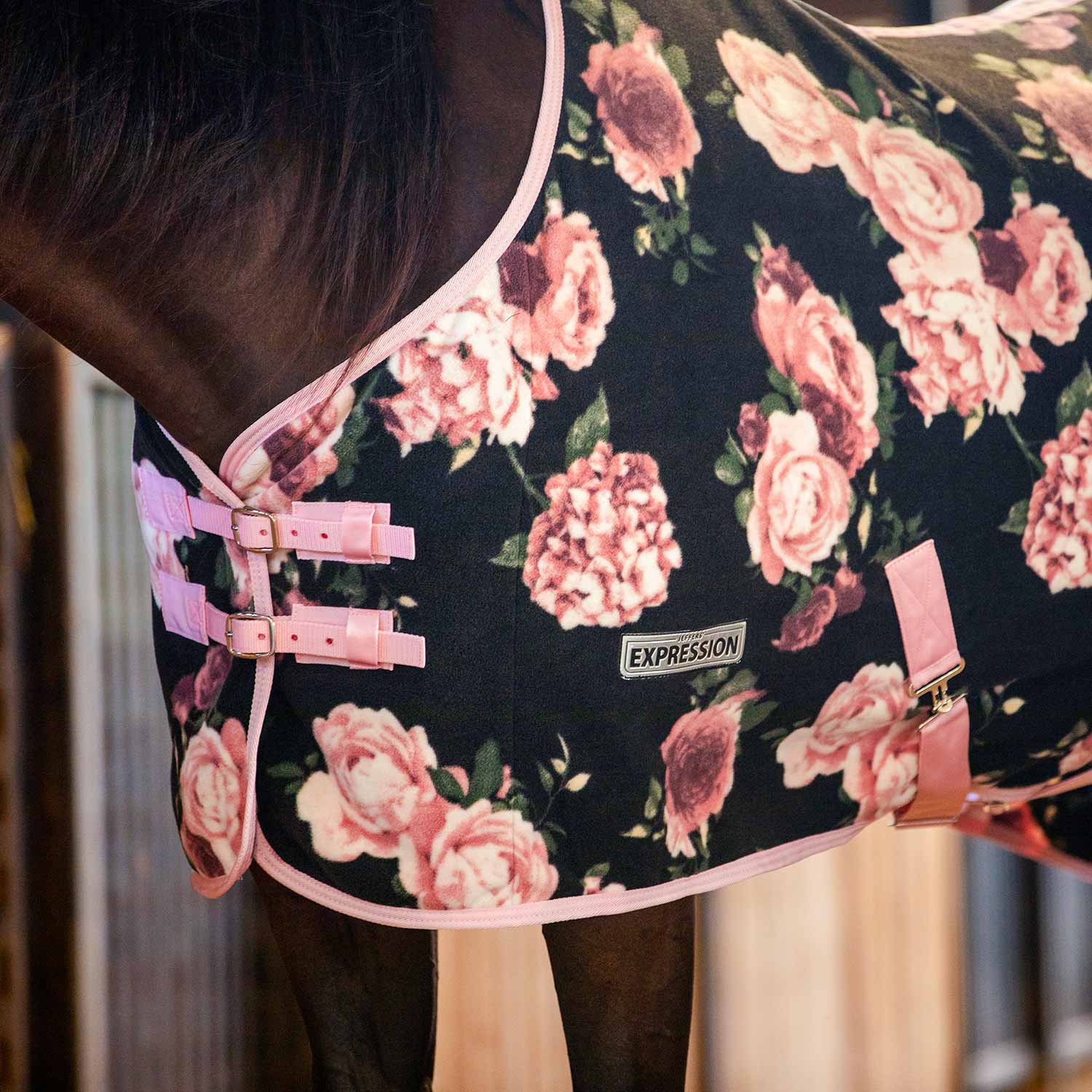 Image of Jeffers Expression Standard Neck Fleece Horse Cooler