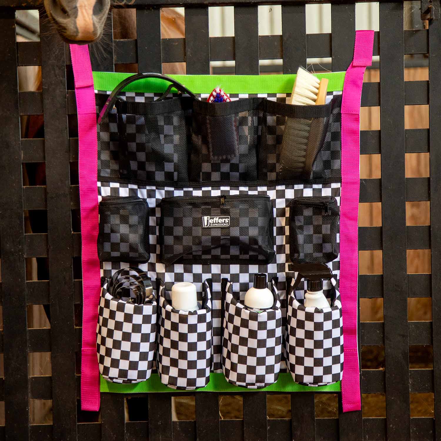 Image of Jeffers Expression Trailer Door Horse Grooming Caddy