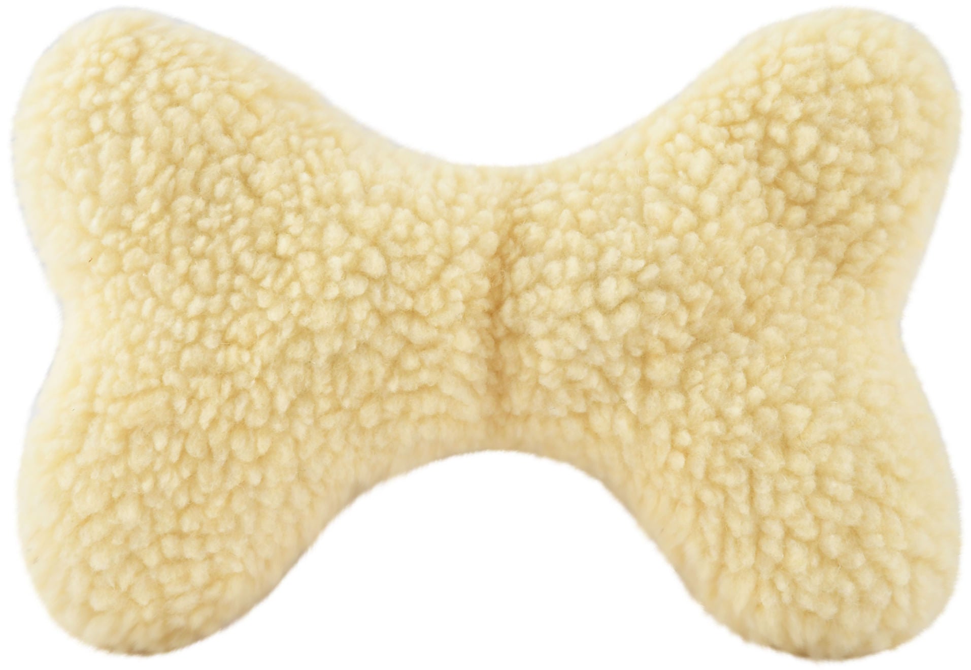 Image of Jeffers Fuzzy Shapes Squeaker Dog Toys, Natural Color, Star/Man/Bone