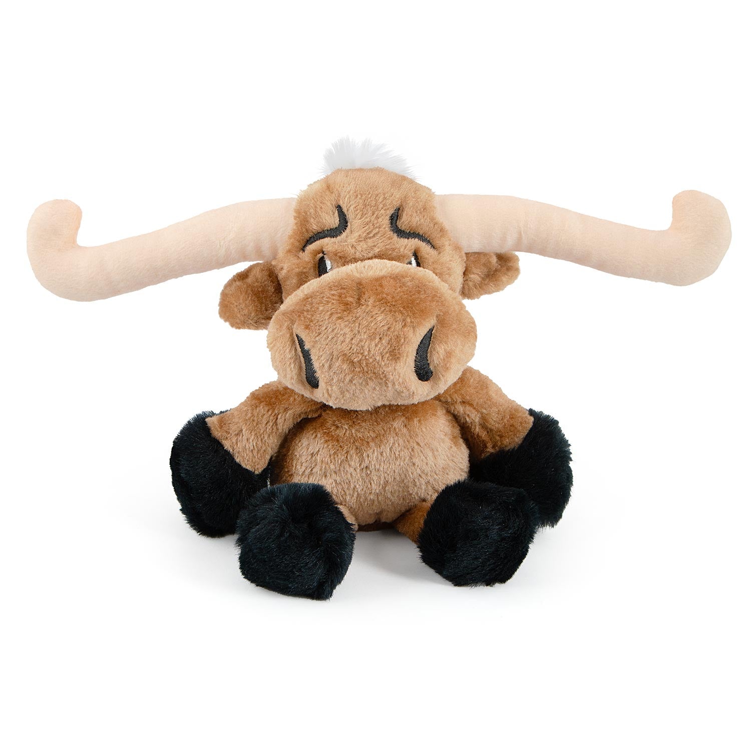 Image of Jeffers Plush Longhorn Steer Squeaker Dog Toy, 8