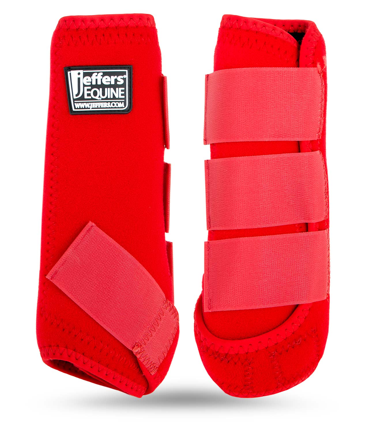 Image of Jeffers Protective Horse Boots, Solid Colors, 2-Pack