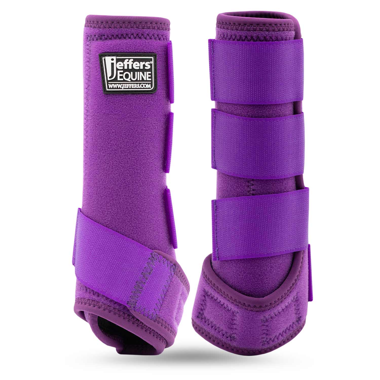 Image of Jeffers Protective Horse Boots, Solid Colors, 2-Pack