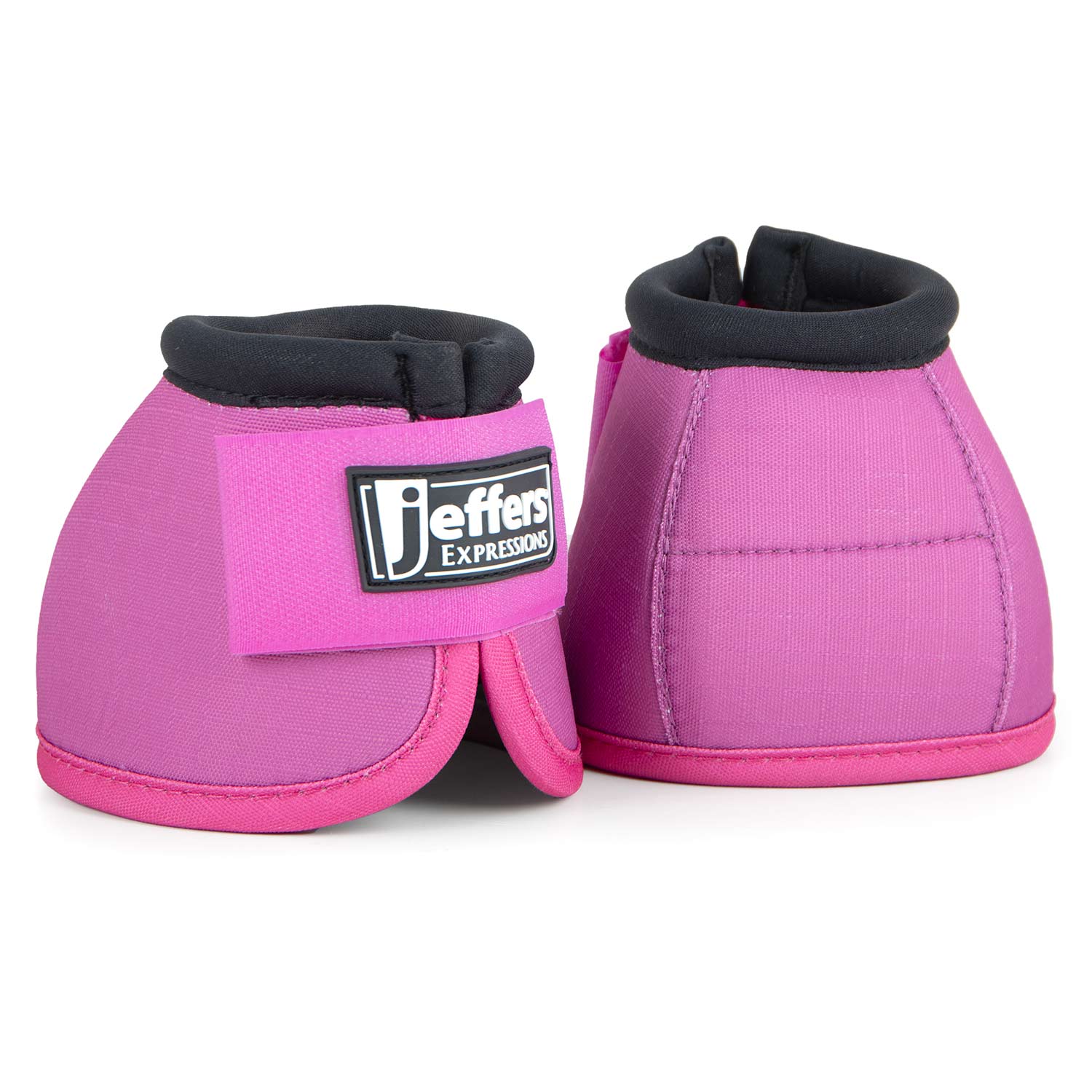 Image of Jeffers Expression Neon No-Turn Bell Boots for Horses
