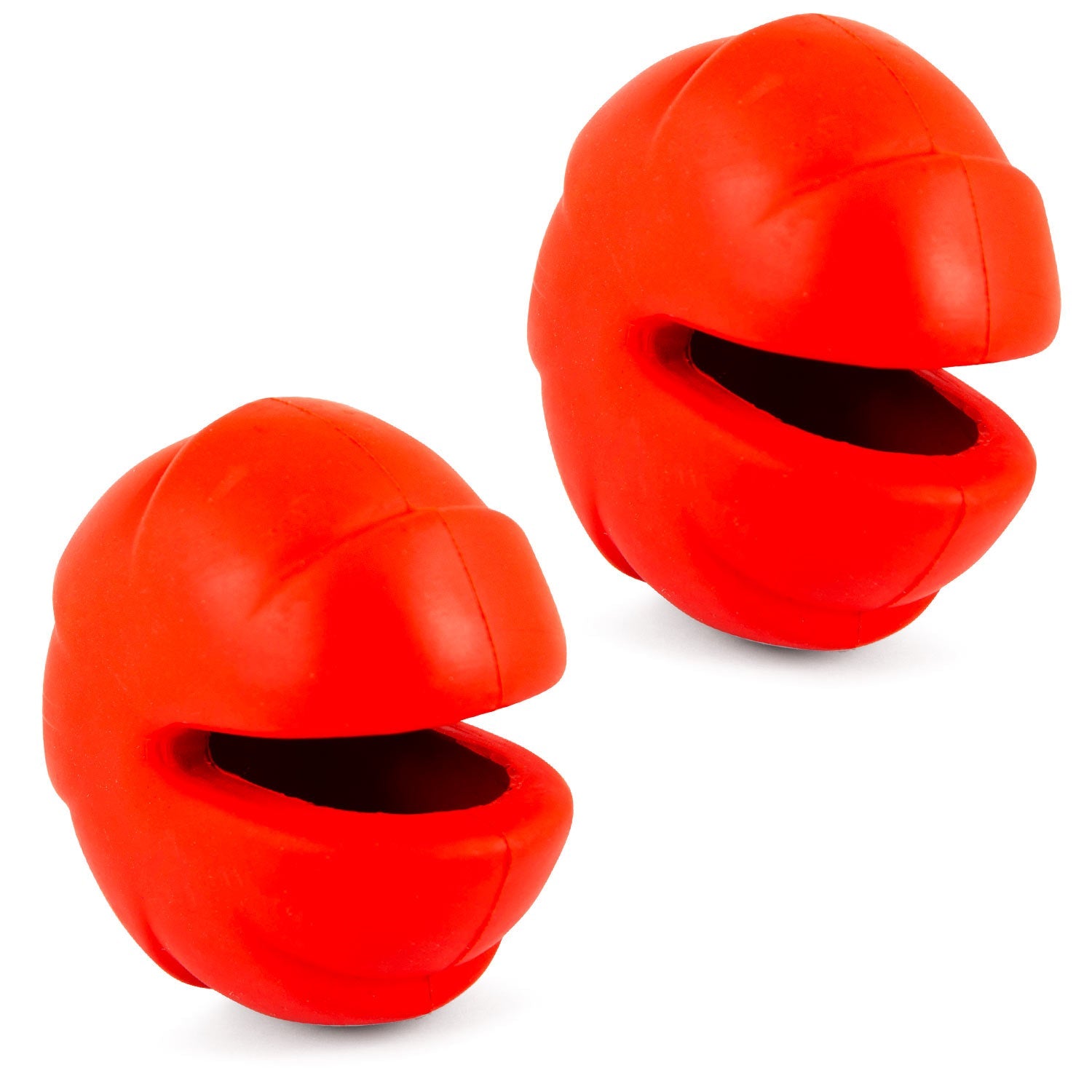 Image of Jeffers Red Millipede Natural Rubber Treat Dispensing Dental Dog Chew Toy