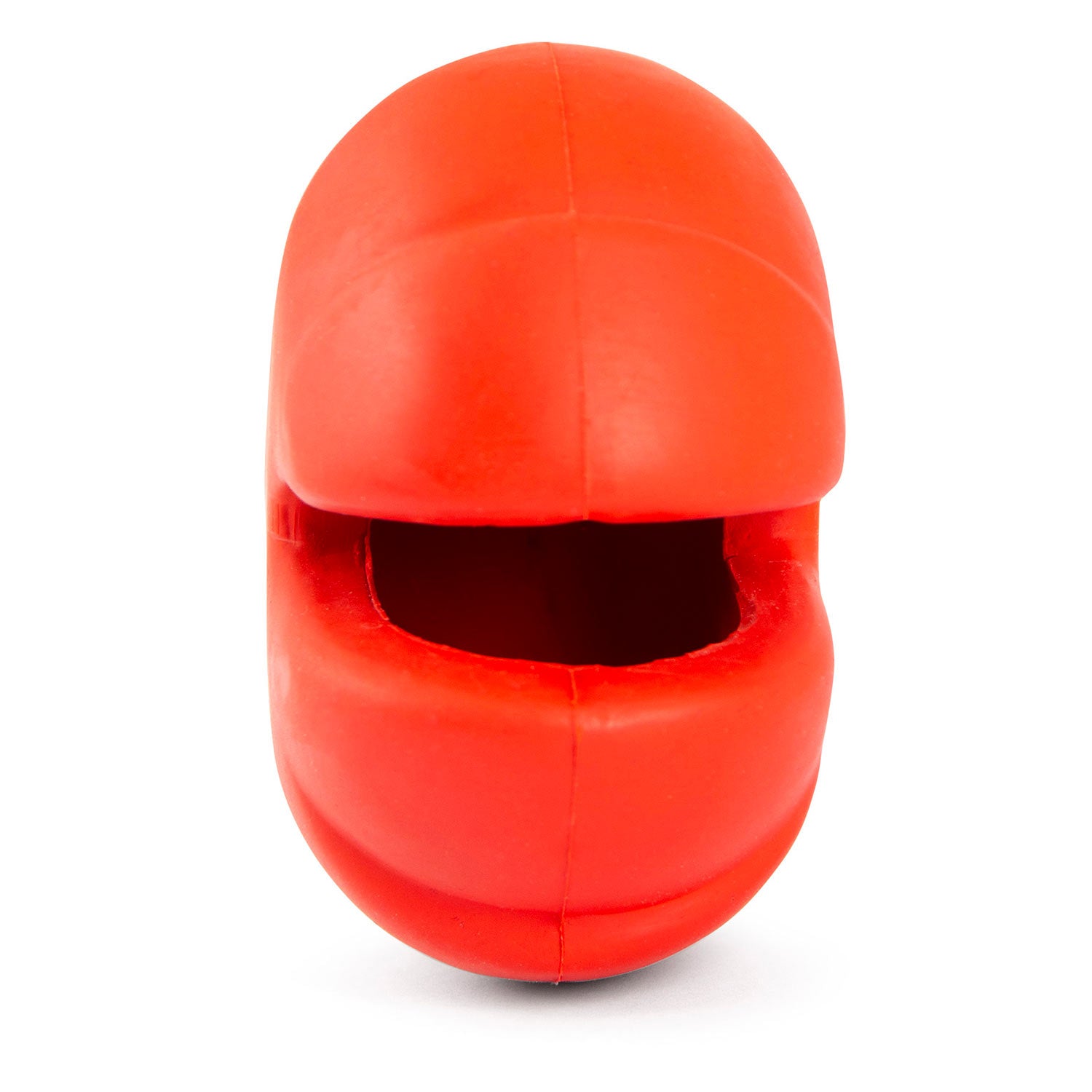 Image of Jeffers Red Millipede Natural Rubber Treat Dispensing Dental Dog Chew Toy