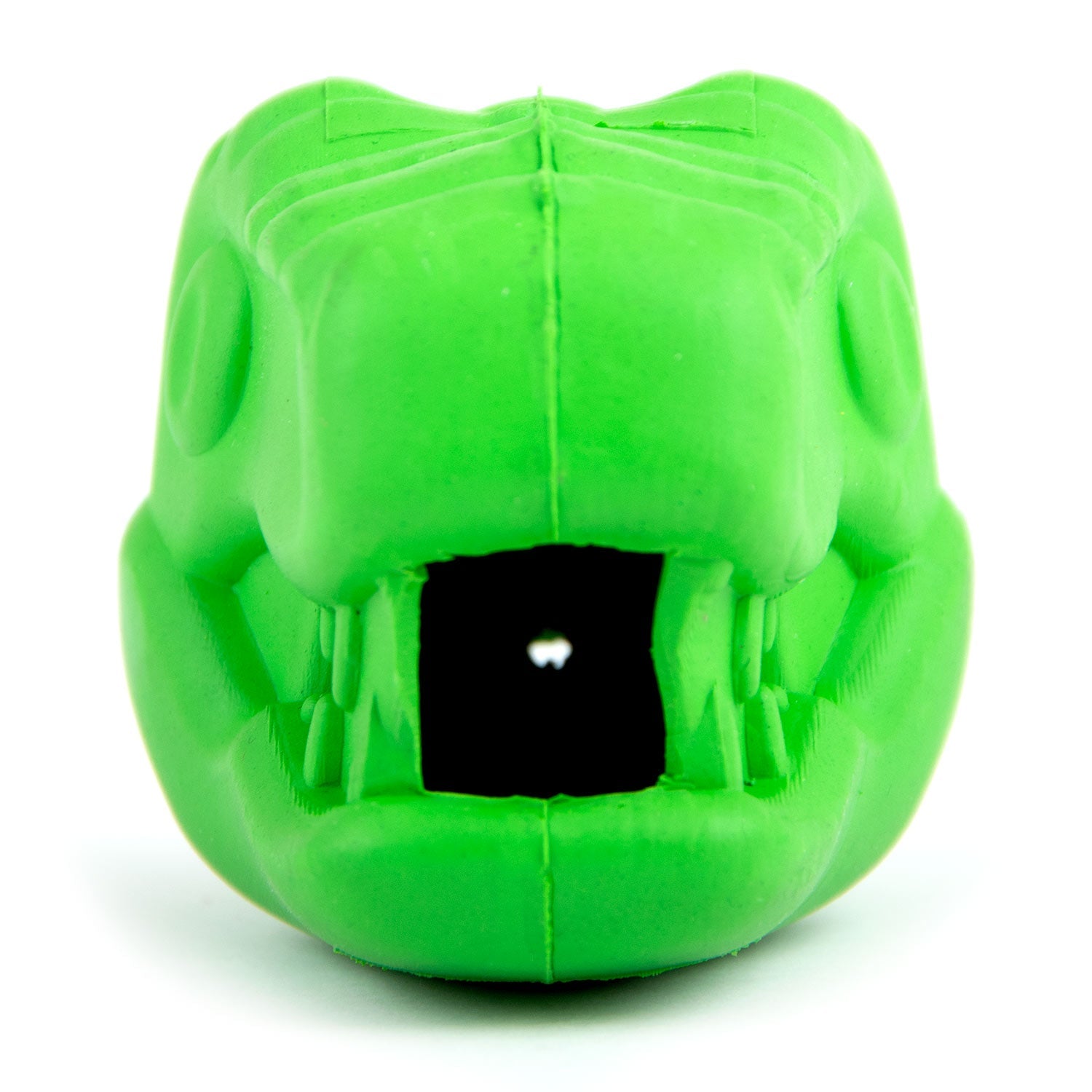 Image of Jeffers T-Rex Natural Rubber Treat Dispensing Dental Dog Chew Toy for Medium Chewers with Vanilla Scent