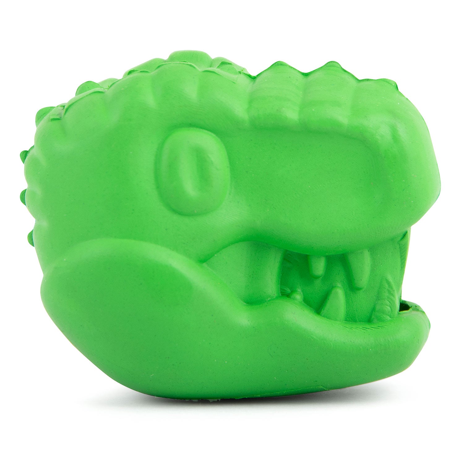 Image of Jeffers T-Rex Natural Rubber Treat Dispensing Dental Dog Chew Toy for Medium Chewers with Vanilla Scent