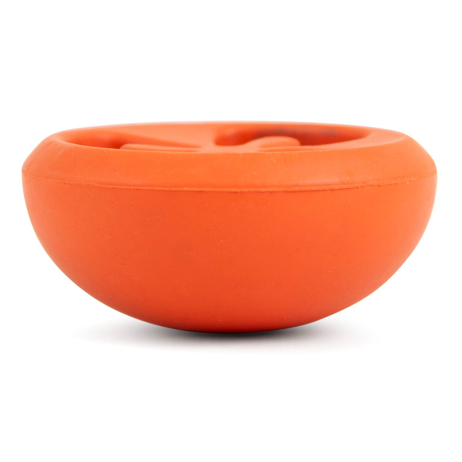 Image of Jeffers Tomato Shaped Natural Rubber Treat Dispensing Dental Dog Chew Toy for Medium-Chewers