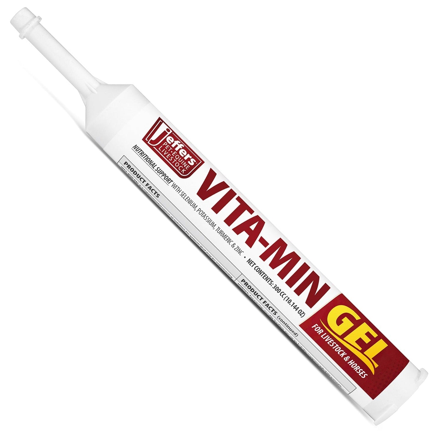 Image of Jeffers Vita-Min Gel with Vit E & B12 for Cattle, Horses, Sheep, Goats & Swine