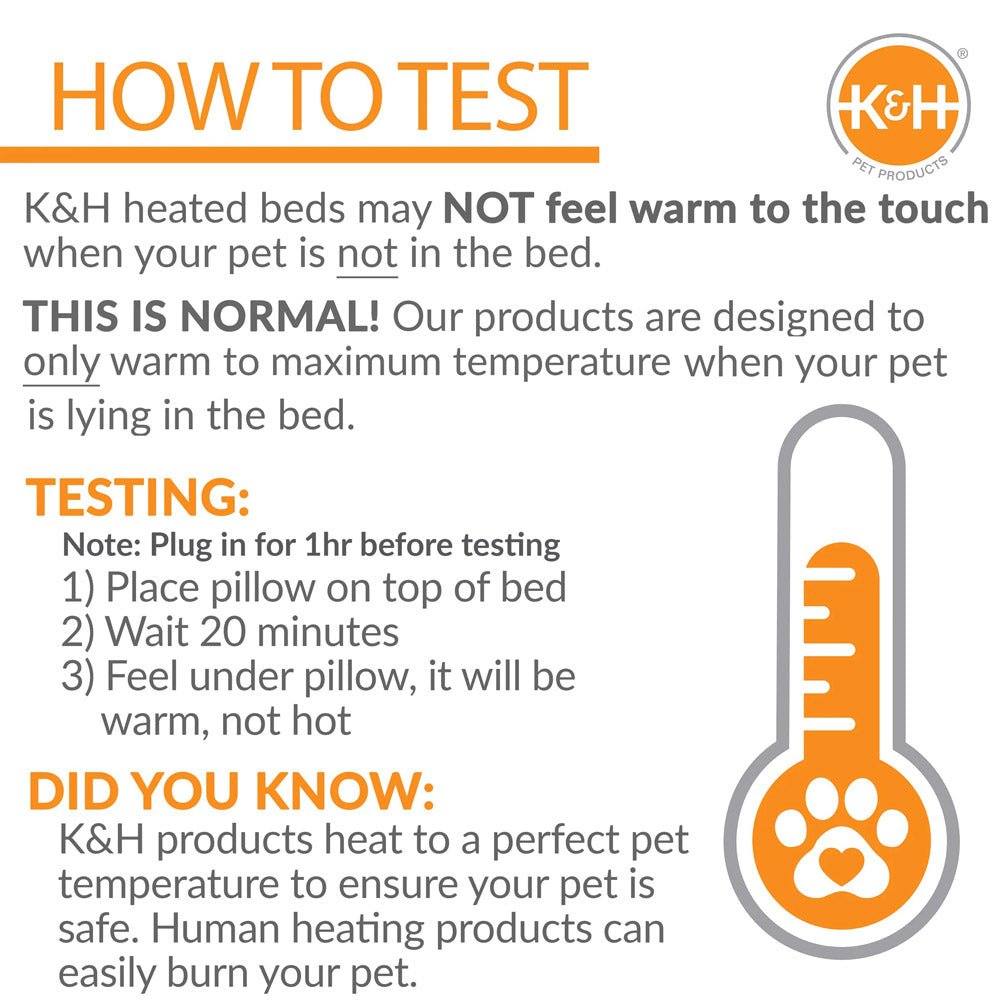 Image of K&H Pet Products Thermo-Pet Cave Heated Cat Bed – Plush Cat Cave & Tunnel for Cats and Small Dogs