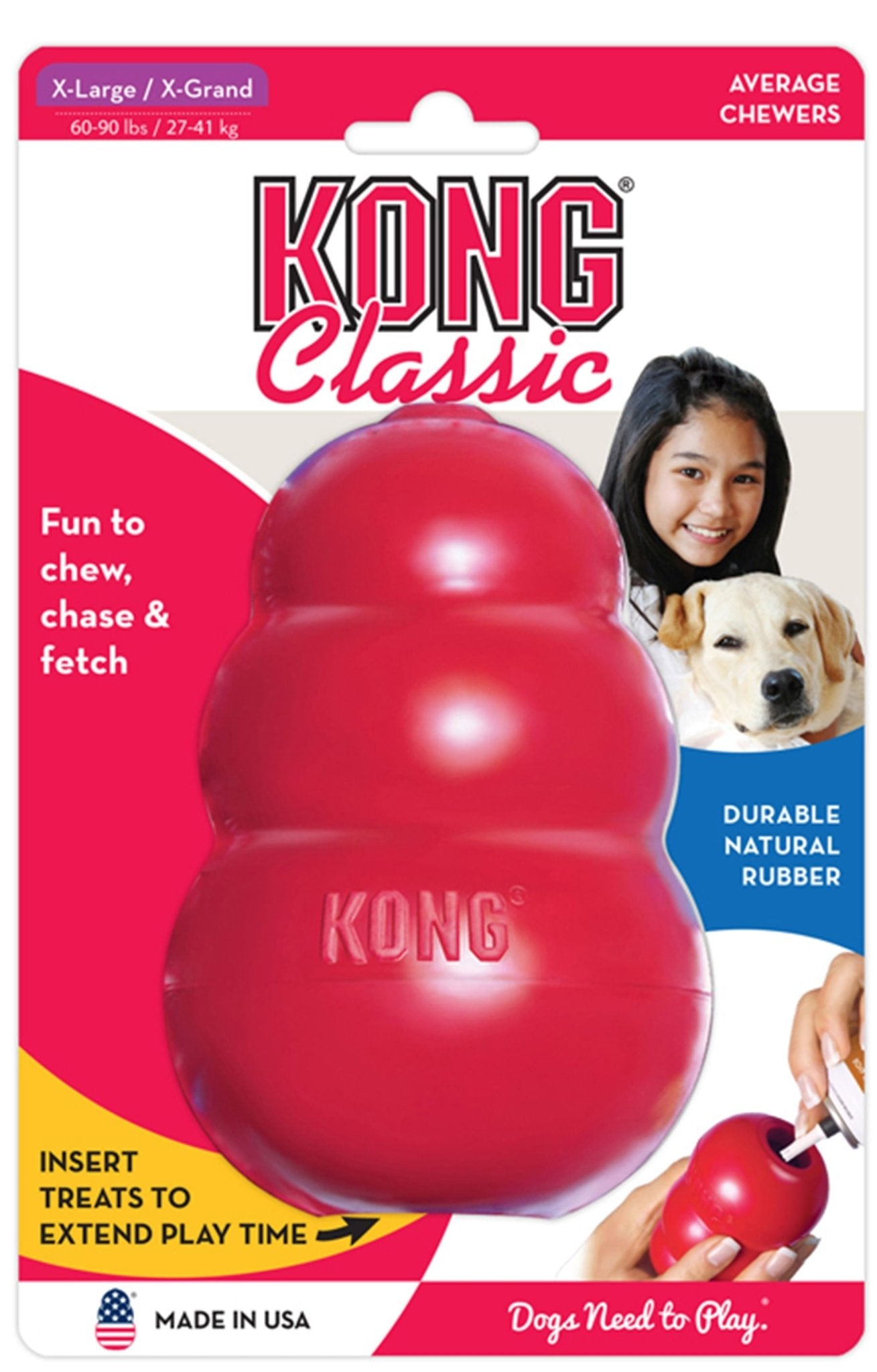 Image of KONG Classic Dog Toy