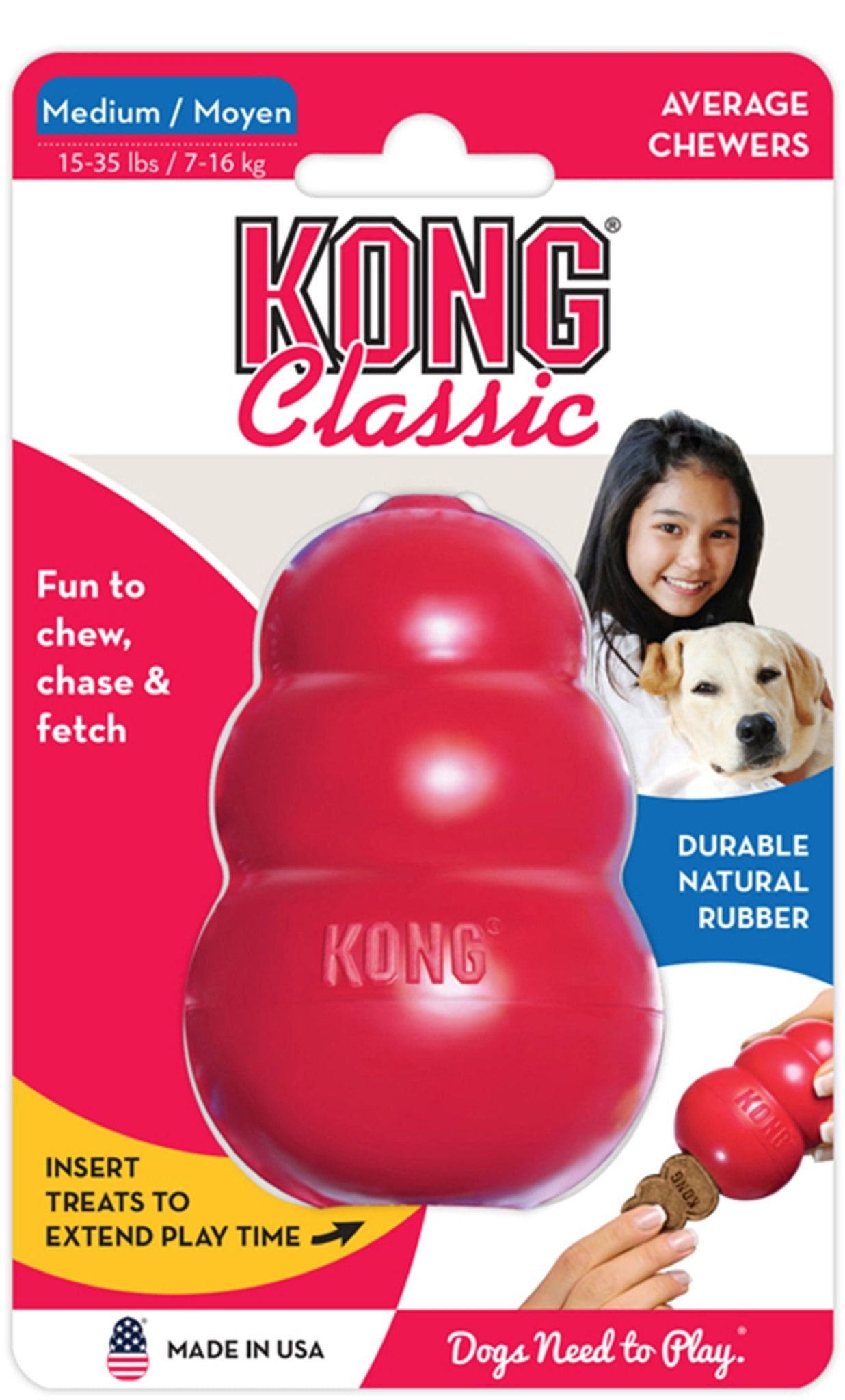 Image of KONG Classic Dog Toy