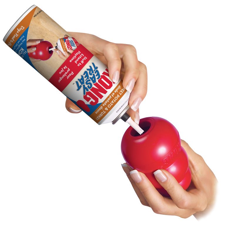 Image of KONG Holiday Easy Treat® Turkey & Sweet Potato – Stuffable Dog Treat, Low-Calorie, Perfect for KONG Toys