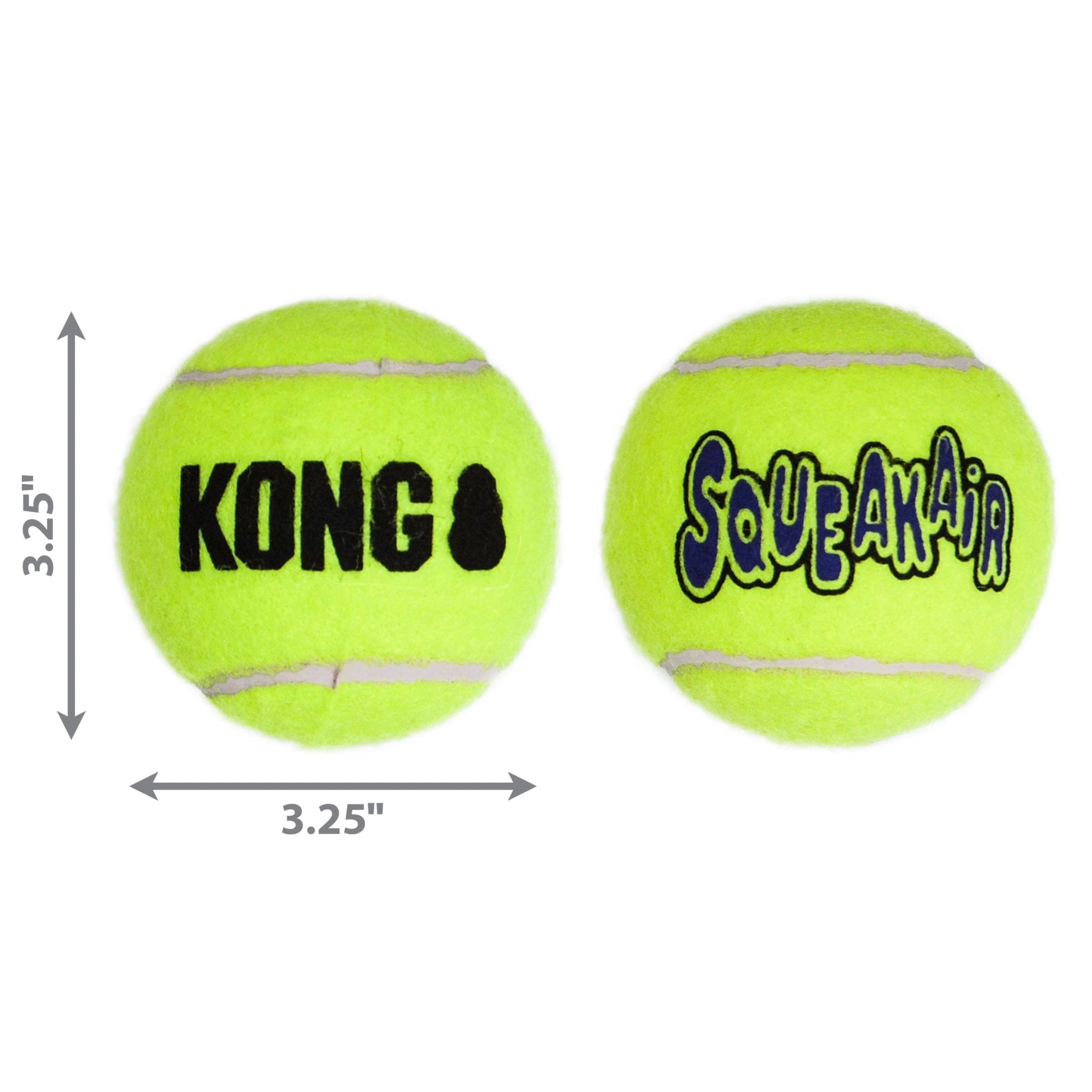 Image of KONG SqueakAir® Ball – Durable Squeaker Tennis Ball Dog Toy for Fetch & Play