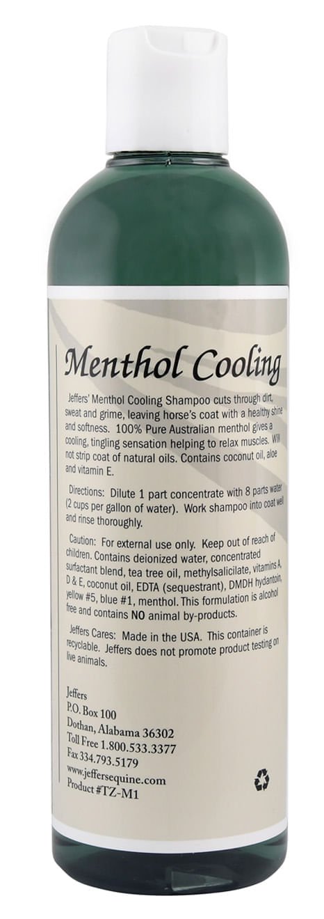 Image of Jeffers Equine Menthol Cooling Shampoo for Horses