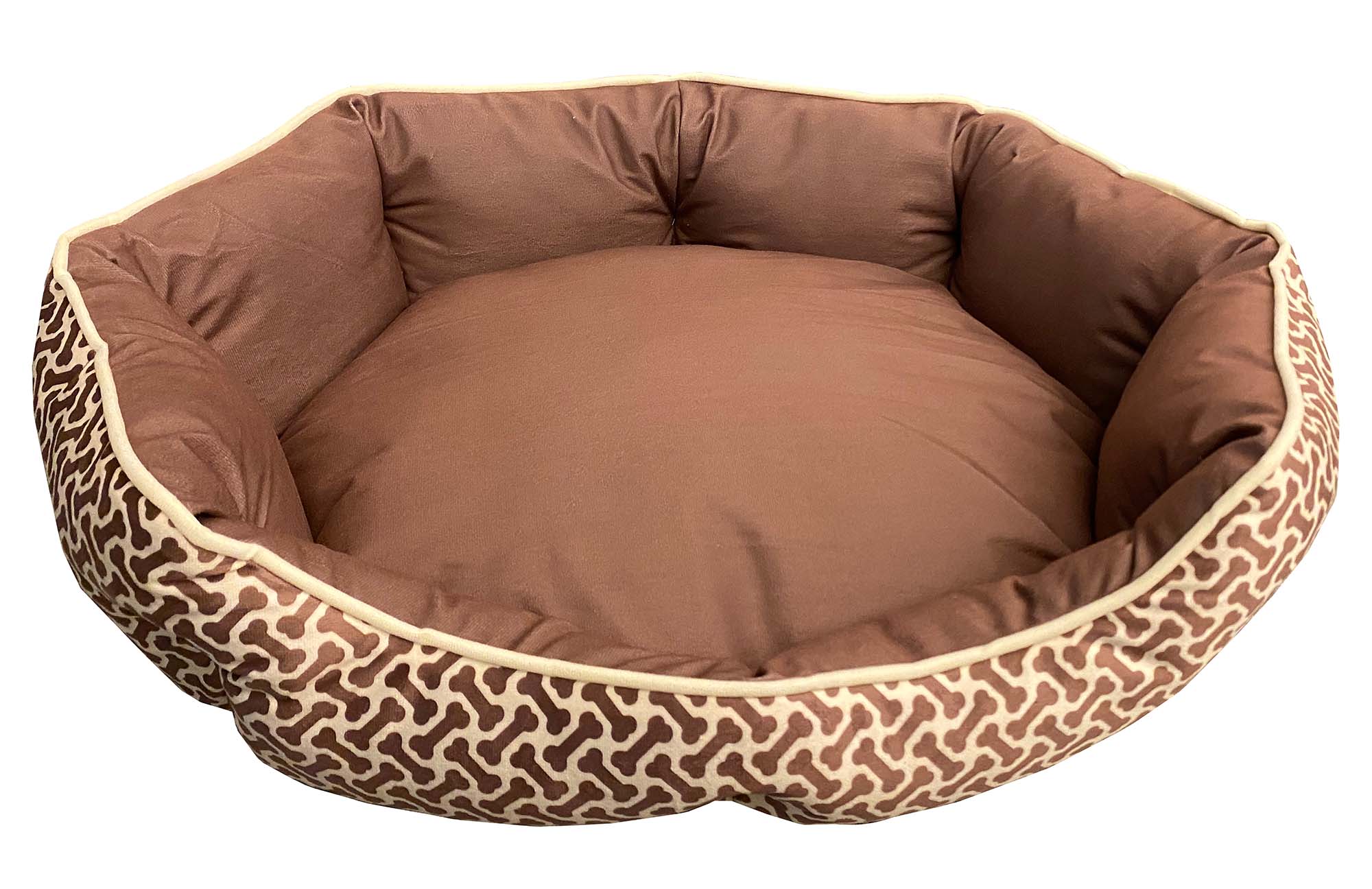 Image of Mink Tufted Euro Cuddler Bed For Dogs & Cats