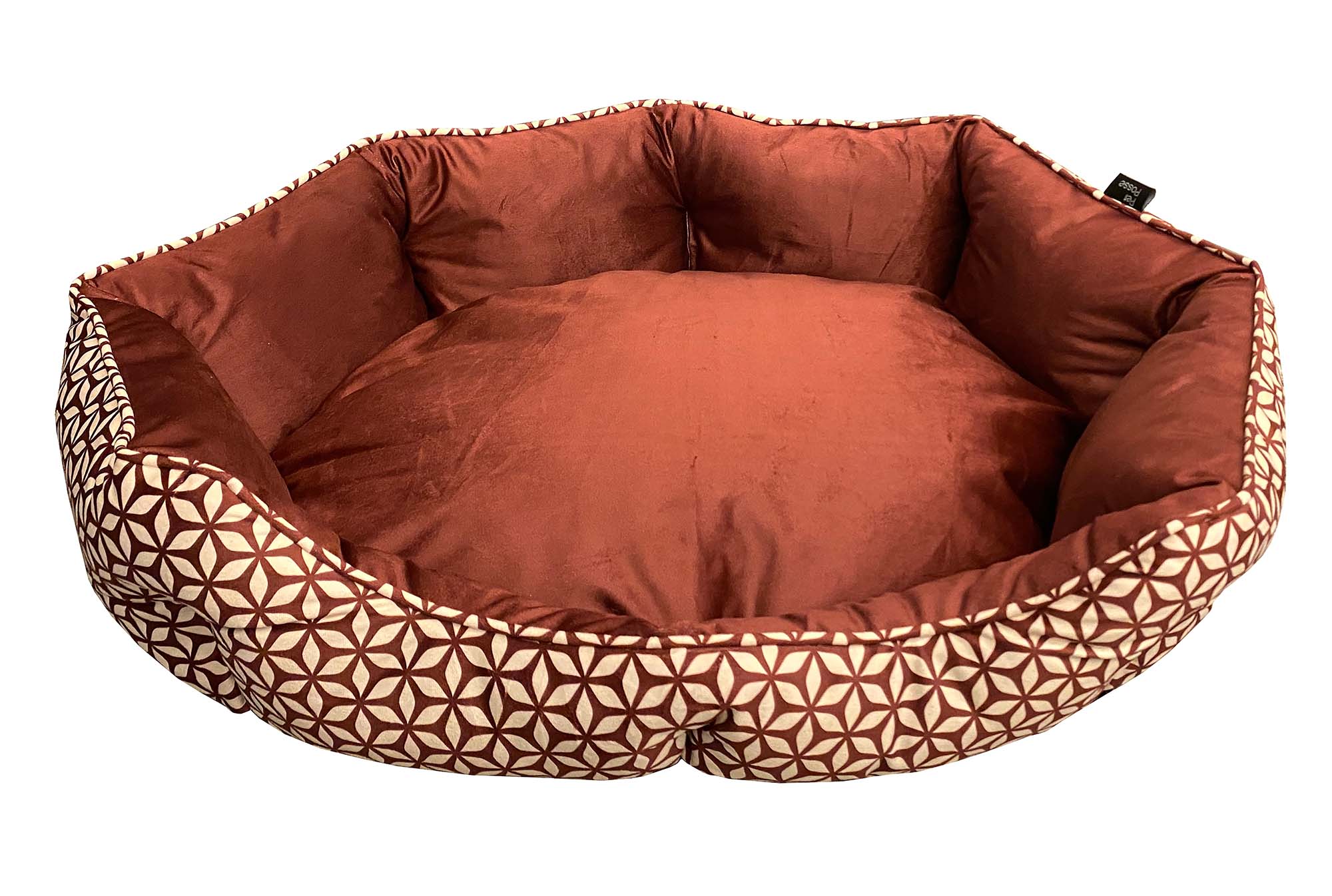 Image of Mink Tufted Euro Cuddler Bed For Dogs & Cats