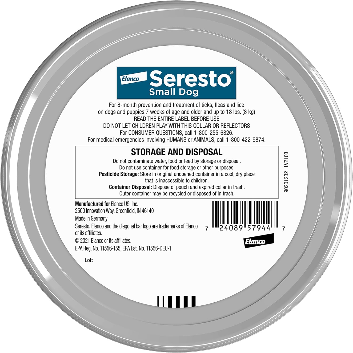 Image of Seresto Flea & Tick Dog Collars