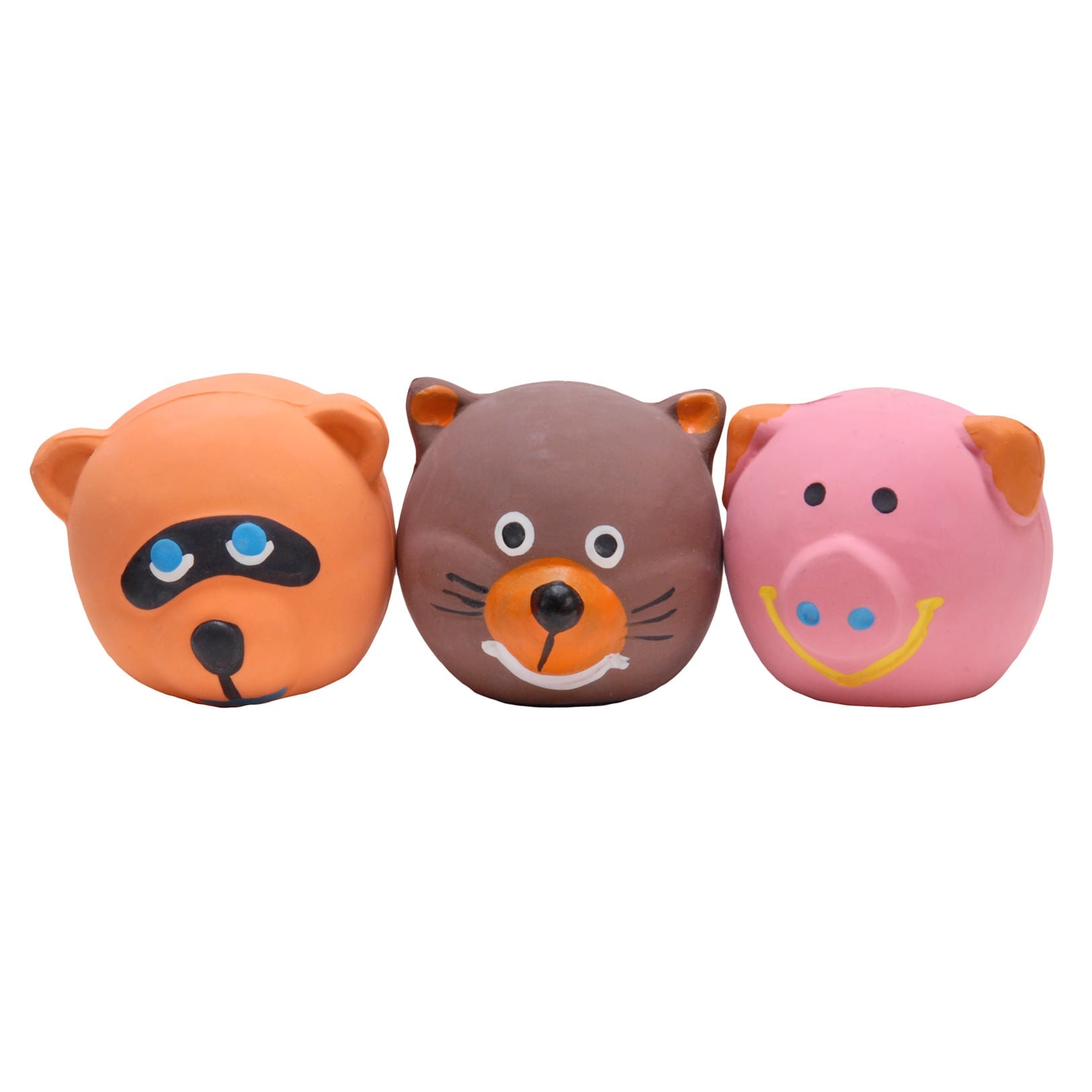 Image of Jeffers Squeakies Latex Dog Toy, Assorted, Each
